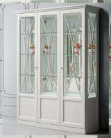 Посудный шкаф 3-х дверный Каталея