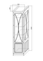 Витрина Левая Каталея