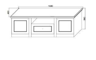 Тумба ТВ Каталея