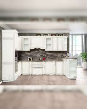 Кухня Инканто патина серебро