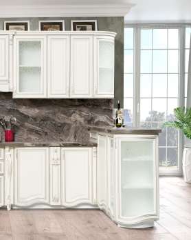 Кухня Инканто патина серебро