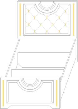 Кровать 90*200 Луиза