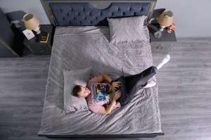 Кровать 160*200 Луиза Антрацит