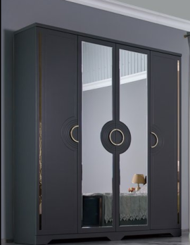 Шкаф 4-х дверный Луиза