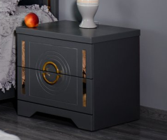 Тумбочка прикроватная Луиза Антрацит