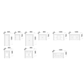 Модули Кабинет Ваниль