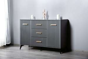 Комод 3-х ящ с дверьми (без подзеркальника)