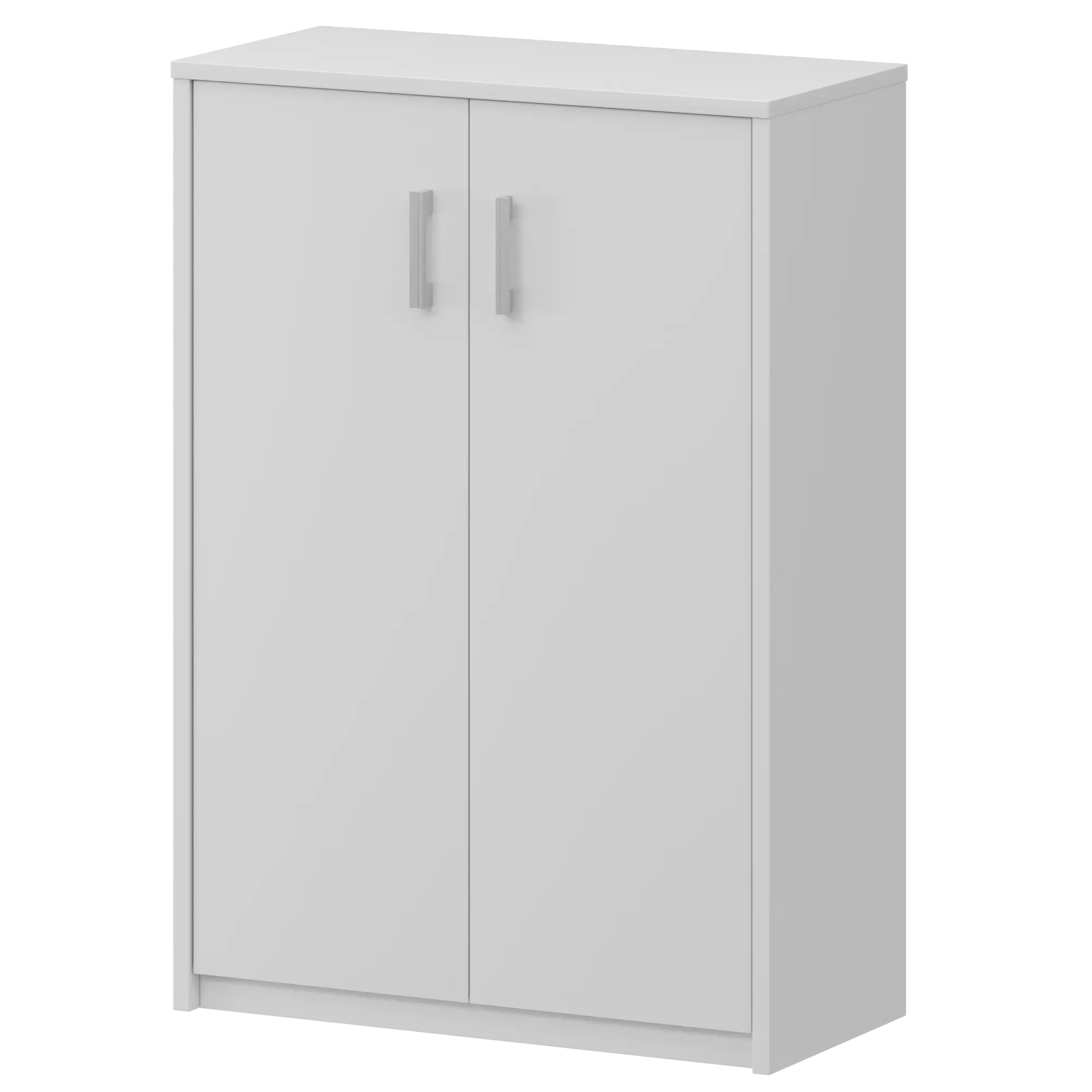 Стеллаж средний закрытый Арго А-304/А-604 Белый