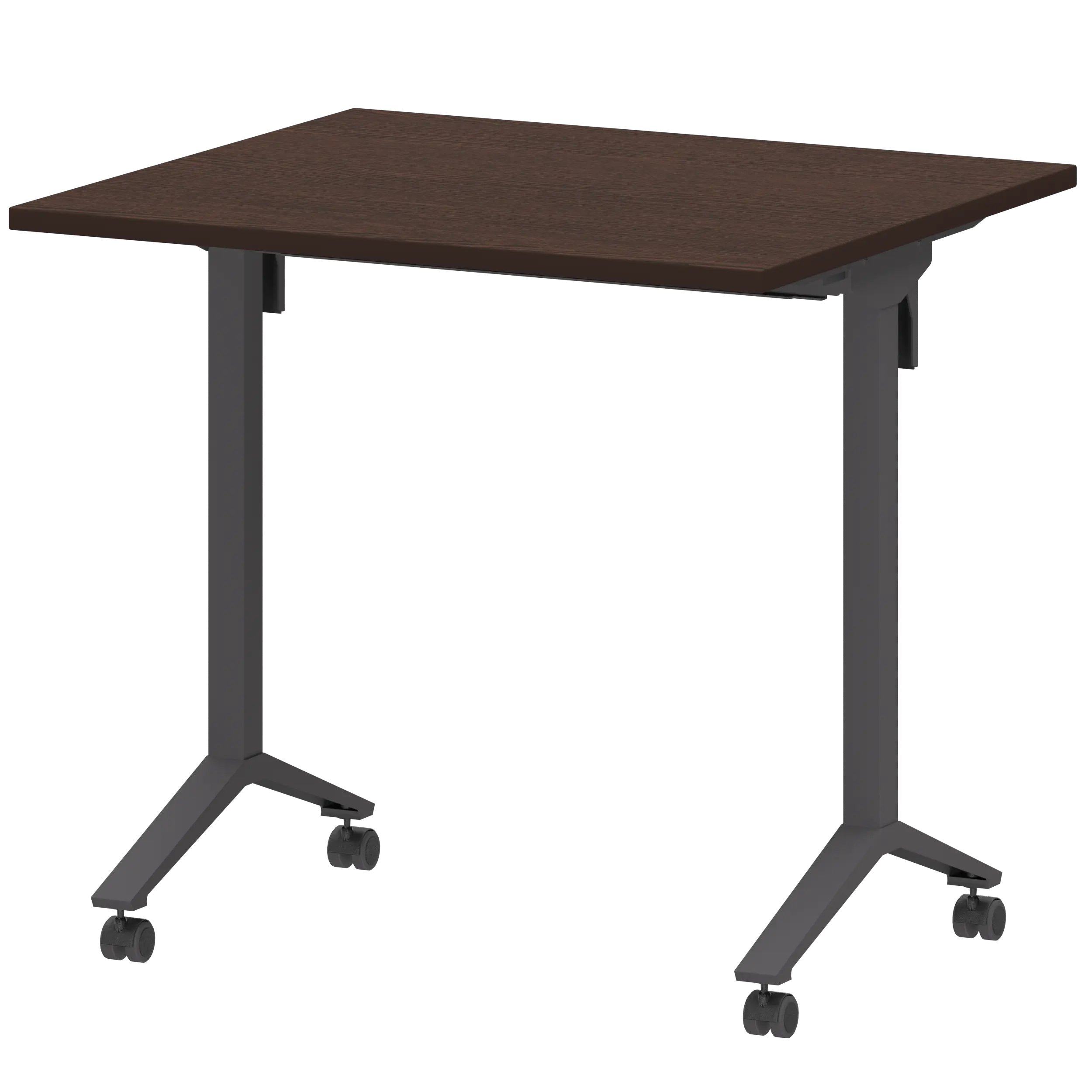 Стол мобильный складной Моби МБ22-80.70 Дуб венге/Антрацит