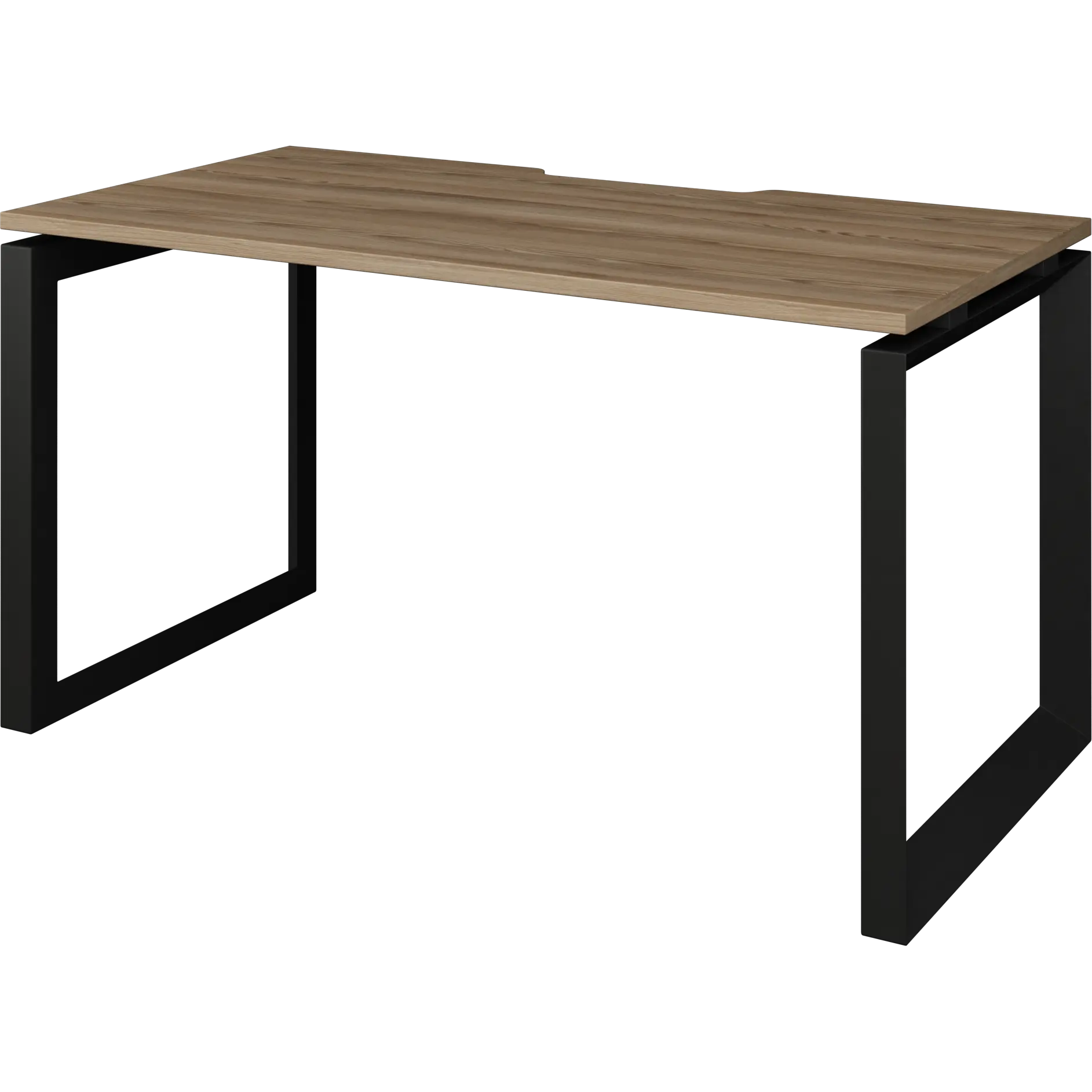 Стол на металлокаркасе Аргентум-МП НТМП.О-140 Дуб сафари/Антрацит