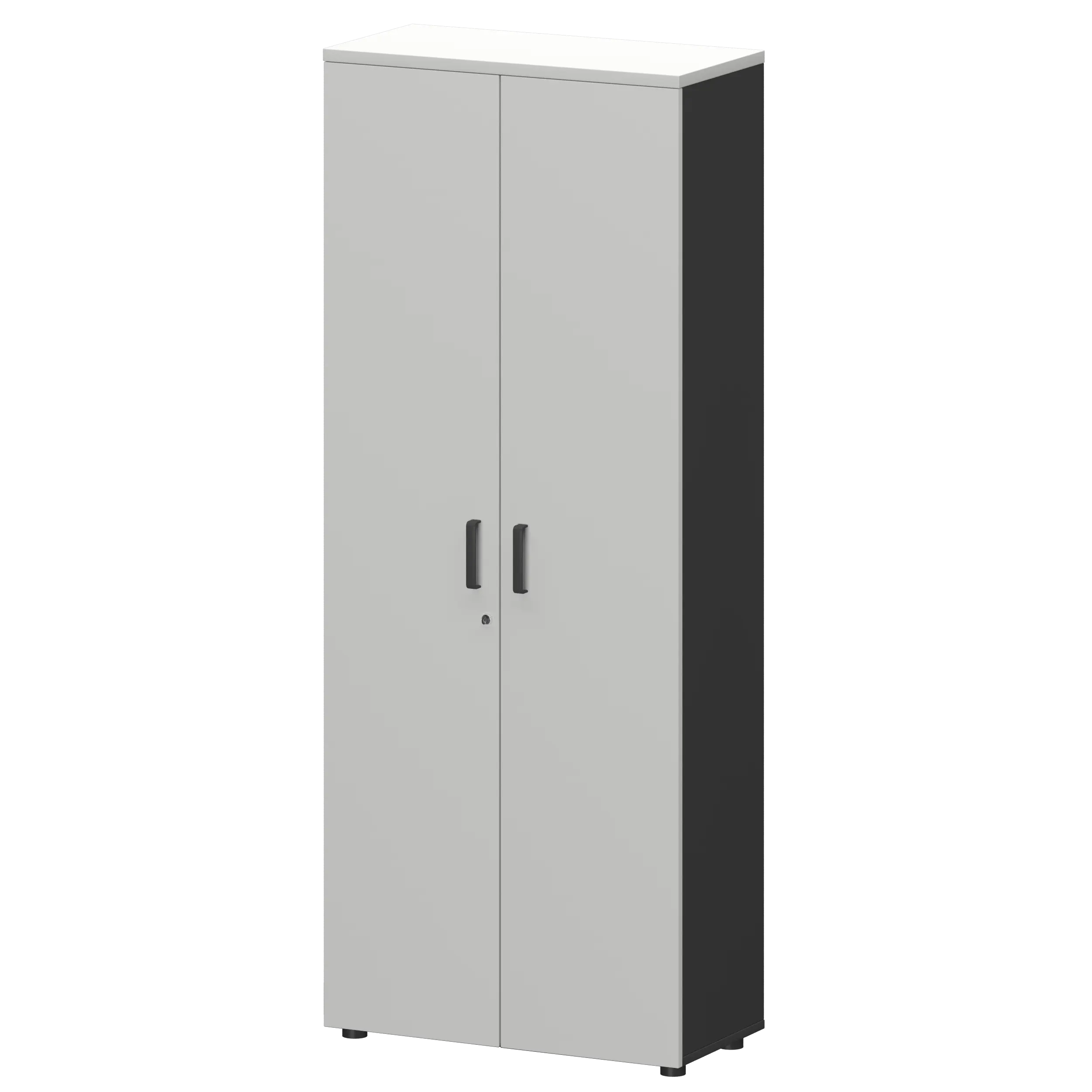 Шкаф Смарт СМШ-58Д Тип2 Графит/Белый