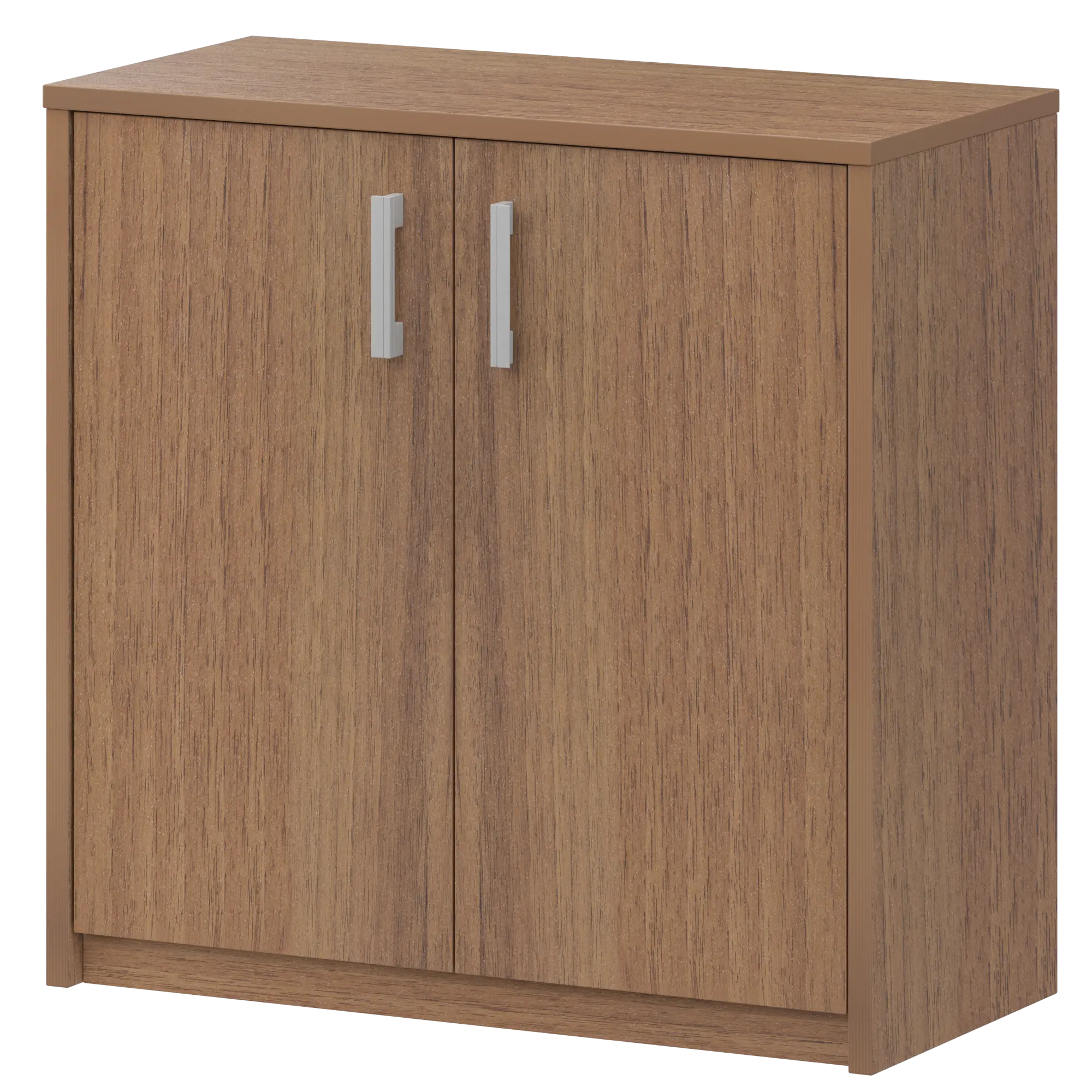 Стеллаж низкий закрытый Арго А-302/А-602 Орех