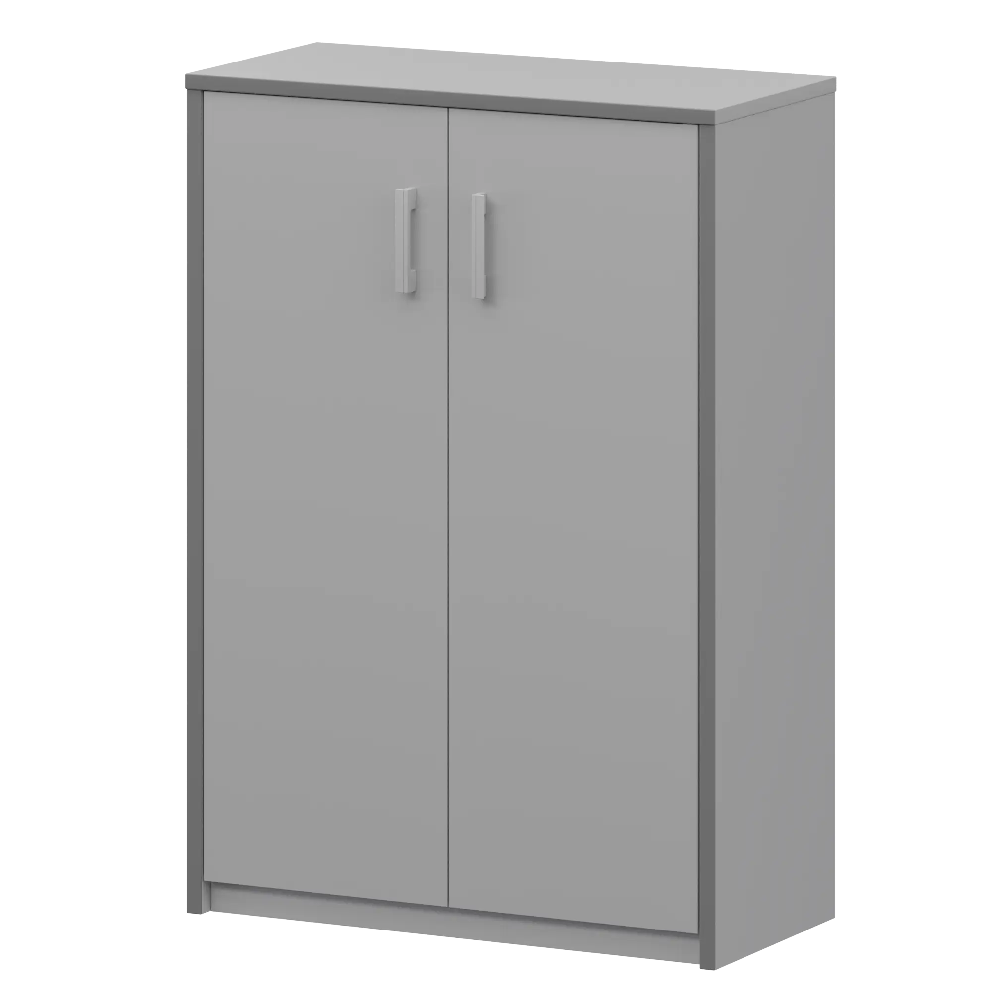 Стеллаж средний закрытый Арго А-304/А-604 Серый