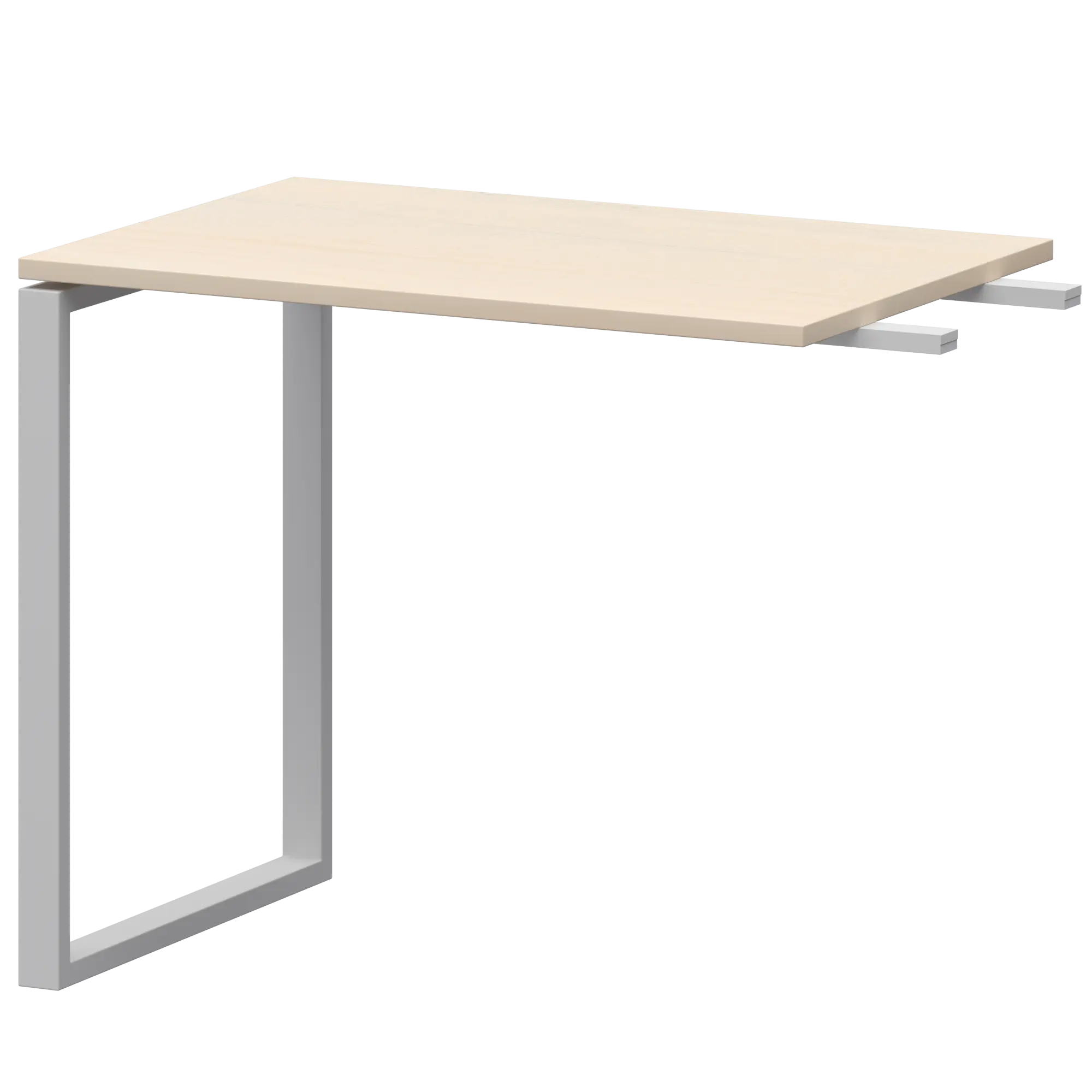 Бриф-приствка на металлокаркасе Арго-М АМ.О-090.60 Бук/Белый