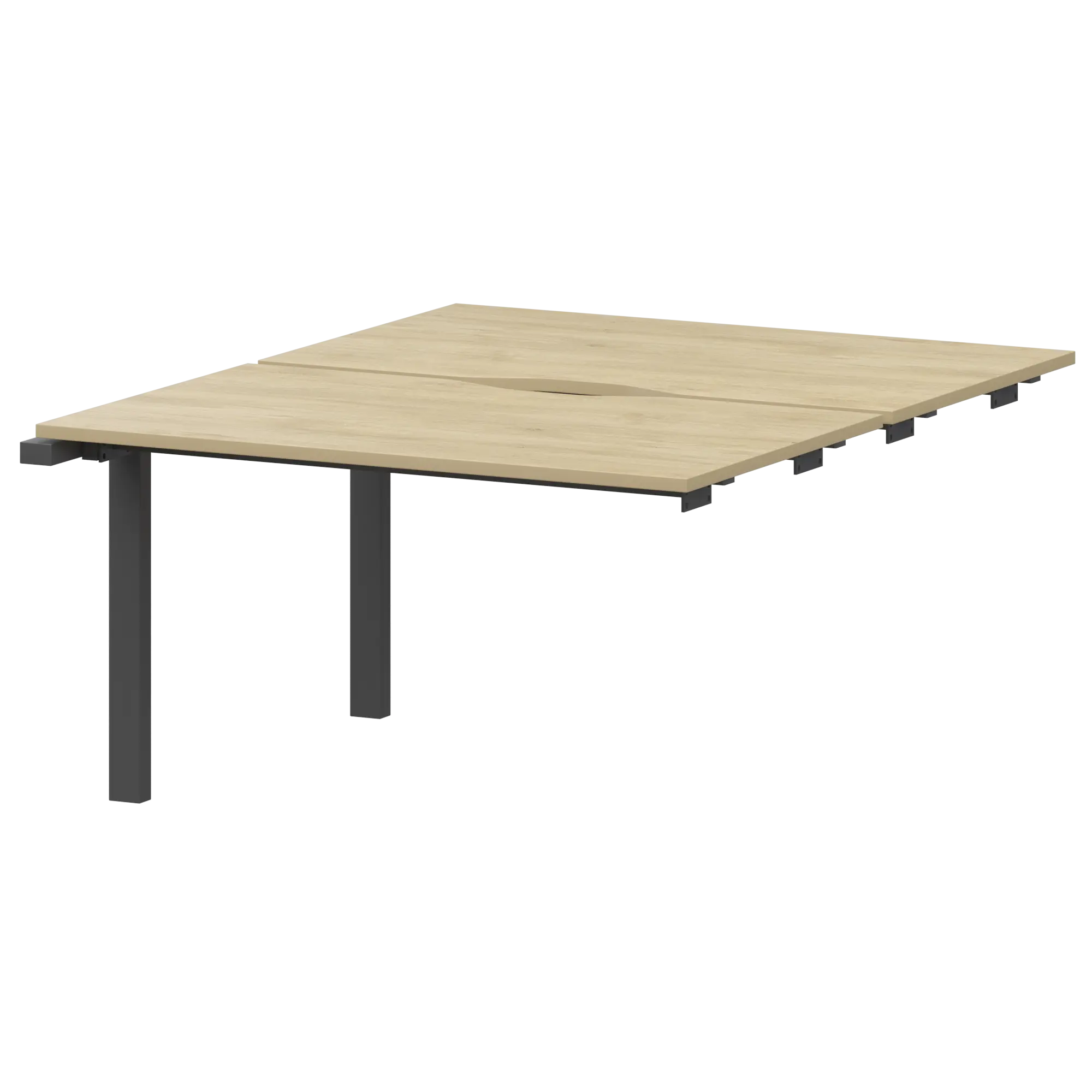 Модуль двойной на металлокаркасе Аргентум-МП НТМП.ПО.Б2-120Э Баттл Рок/Антрацит