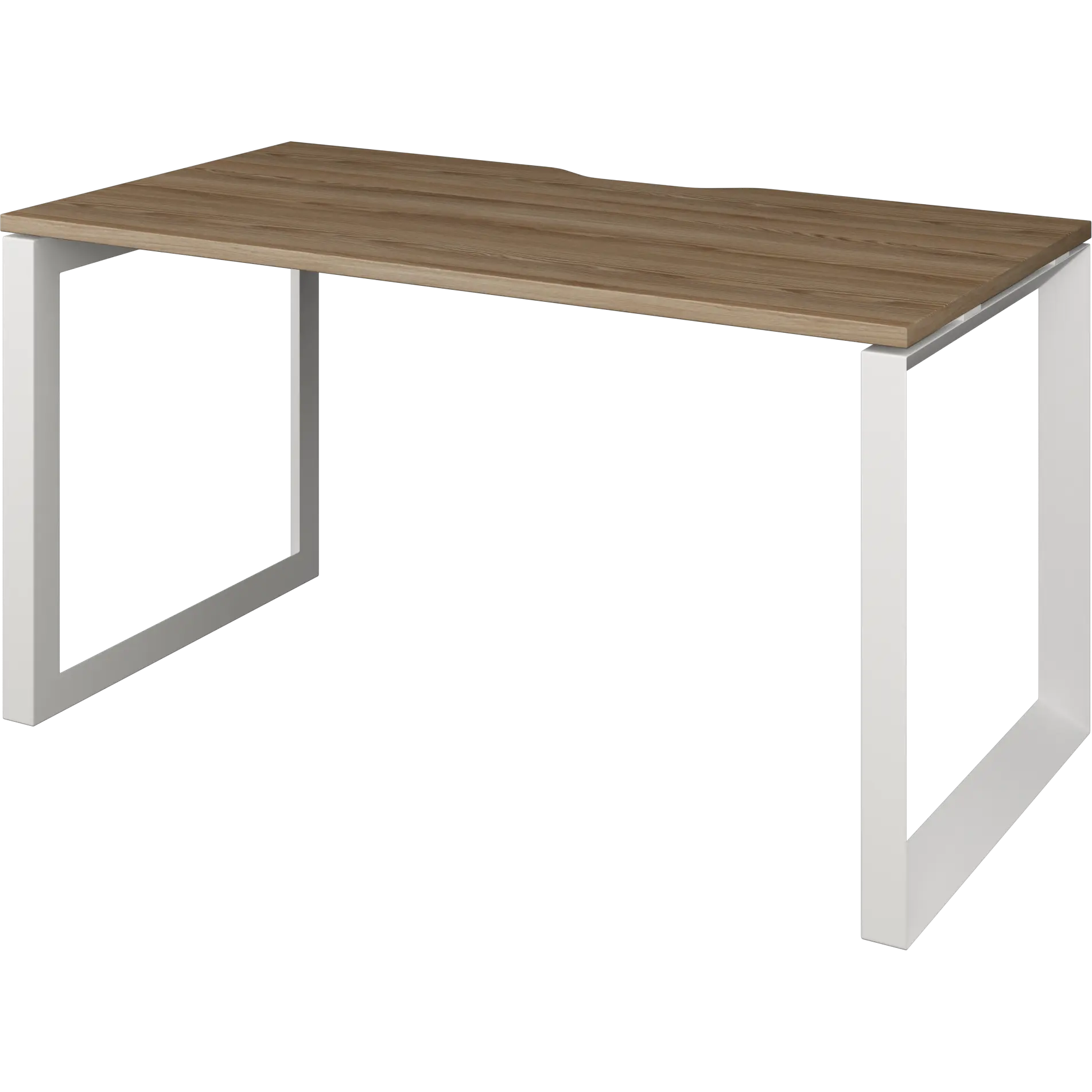 Стол на металлокаркасе Аргентум-МП НТМП.О-140 Дуб сафари/Белый