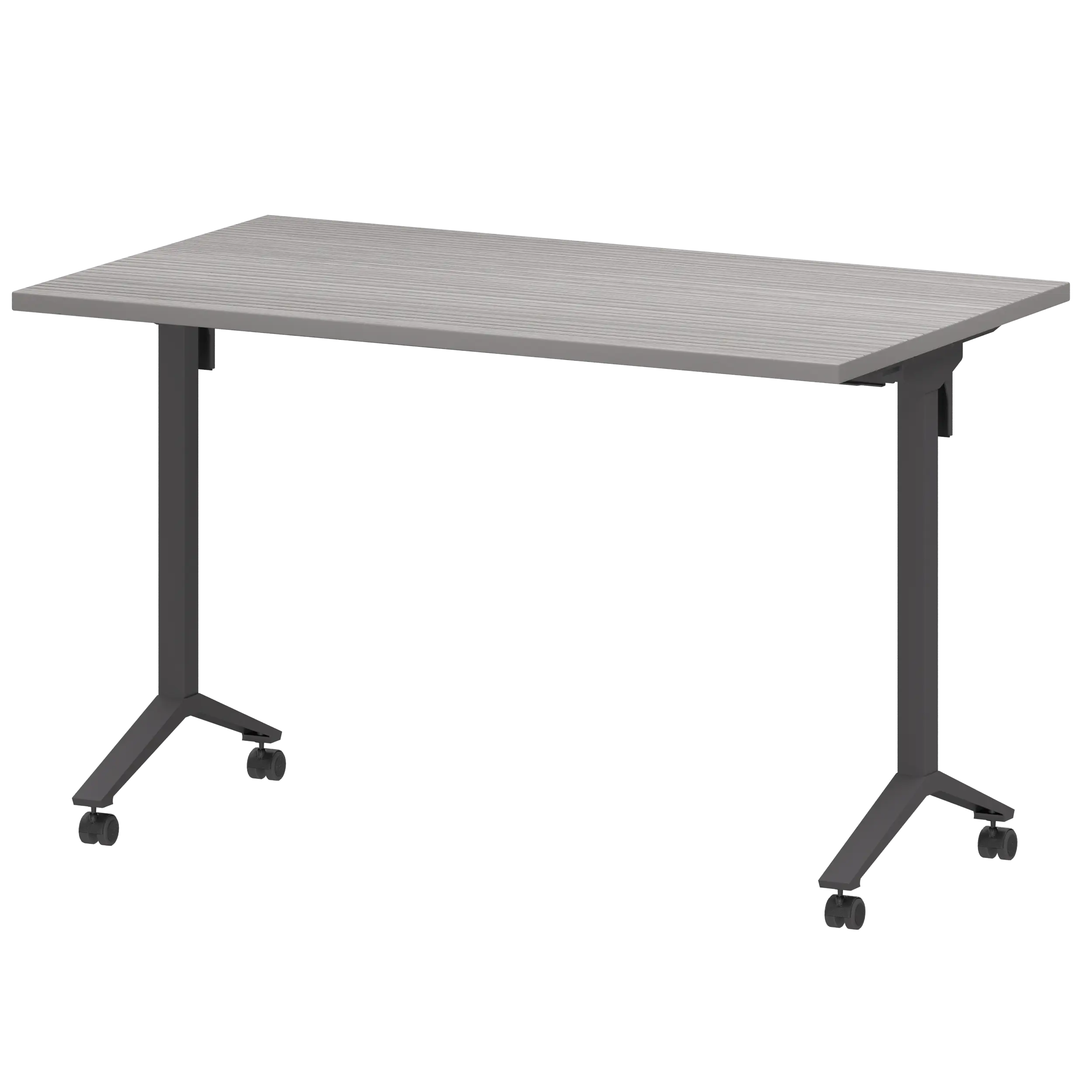 Стол мобильный складной Моби МБ25-120.70 Лиственница/Антрацит