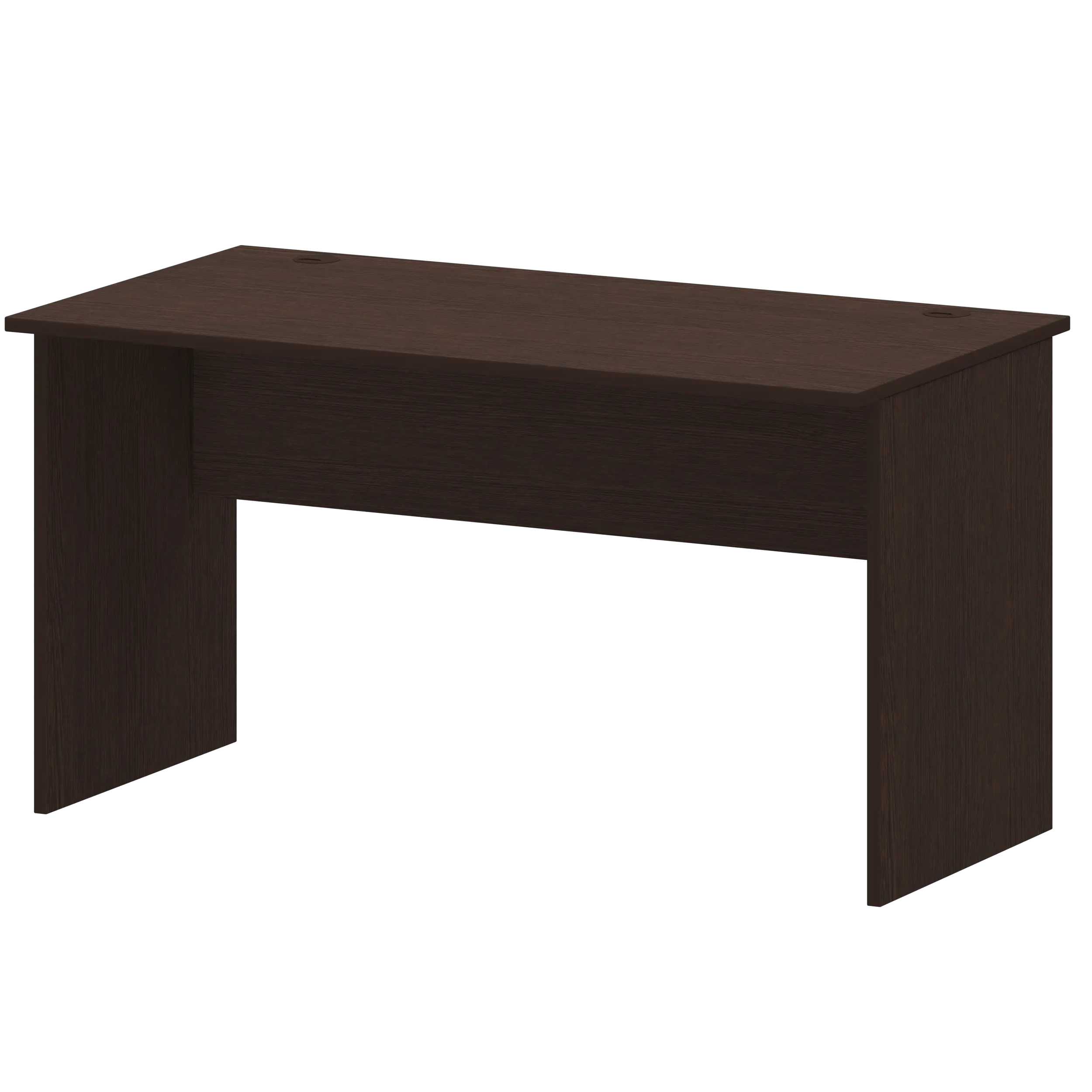 Стол с левым и правым кабель каналом Арго А-003.К Дуб венге