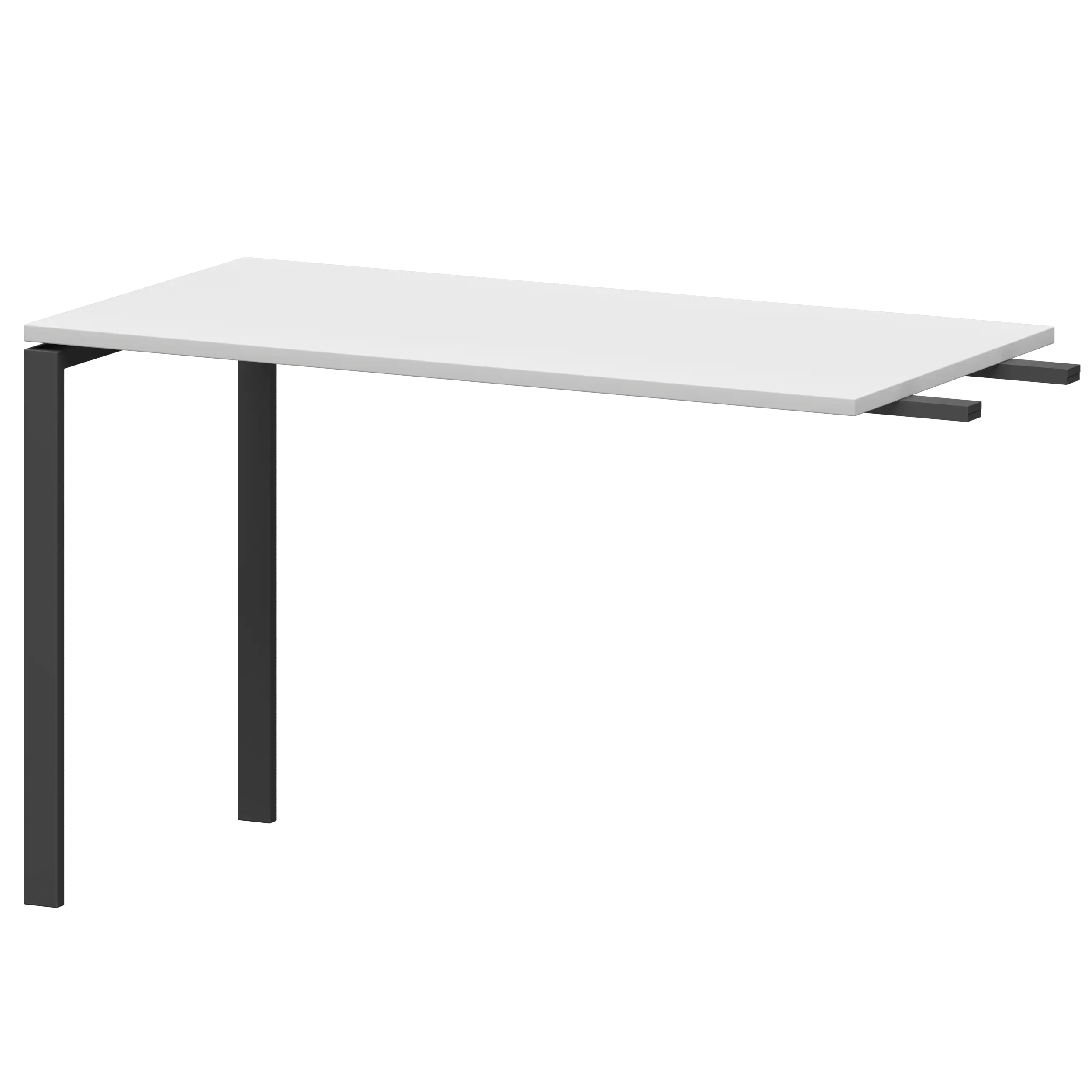 Бриф-приставка на металлокаркасе Арго-М АМ-120.60 Белый/Антрацит