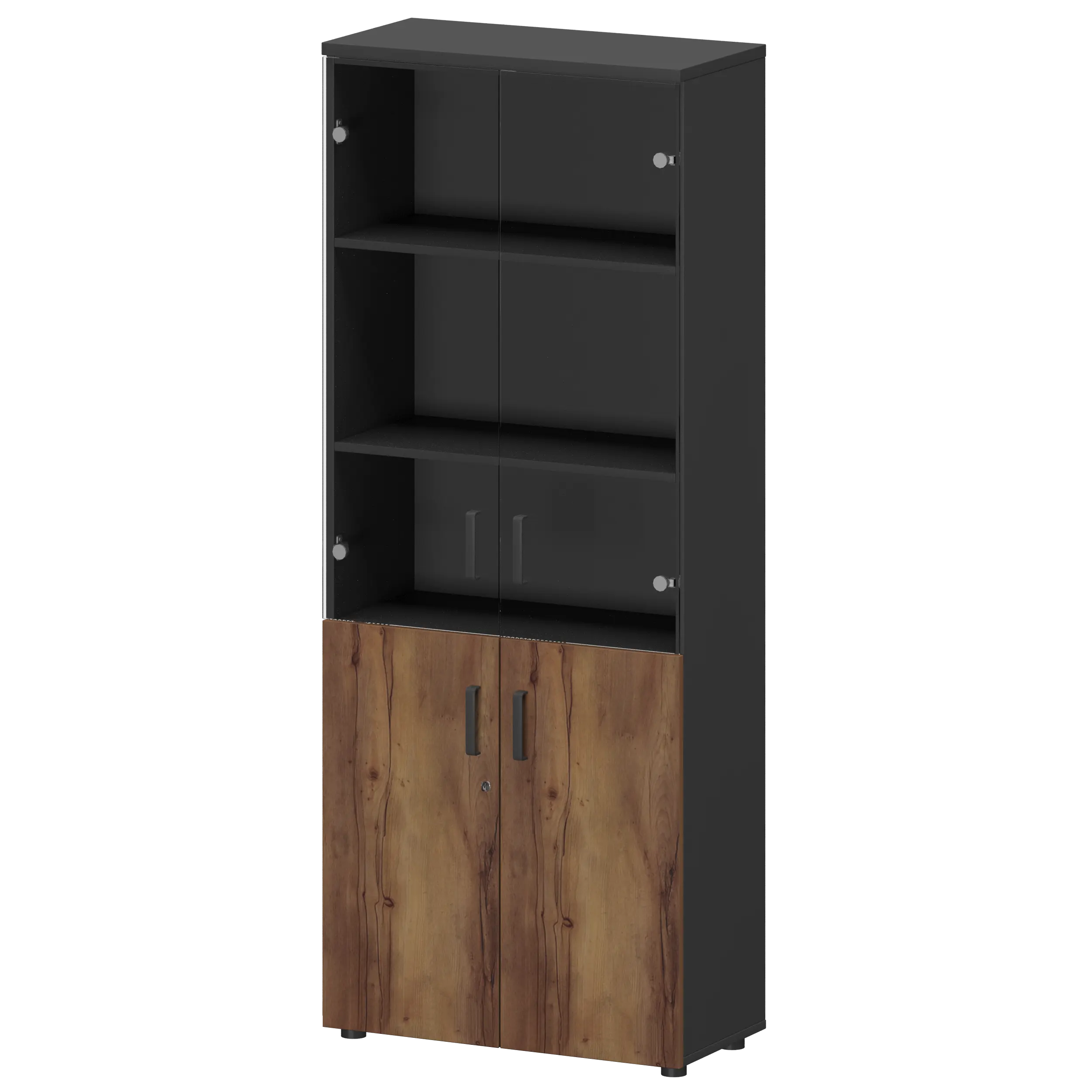 Шкаф Смарт СМШ-58ДС Тип1 Графит/Таксония