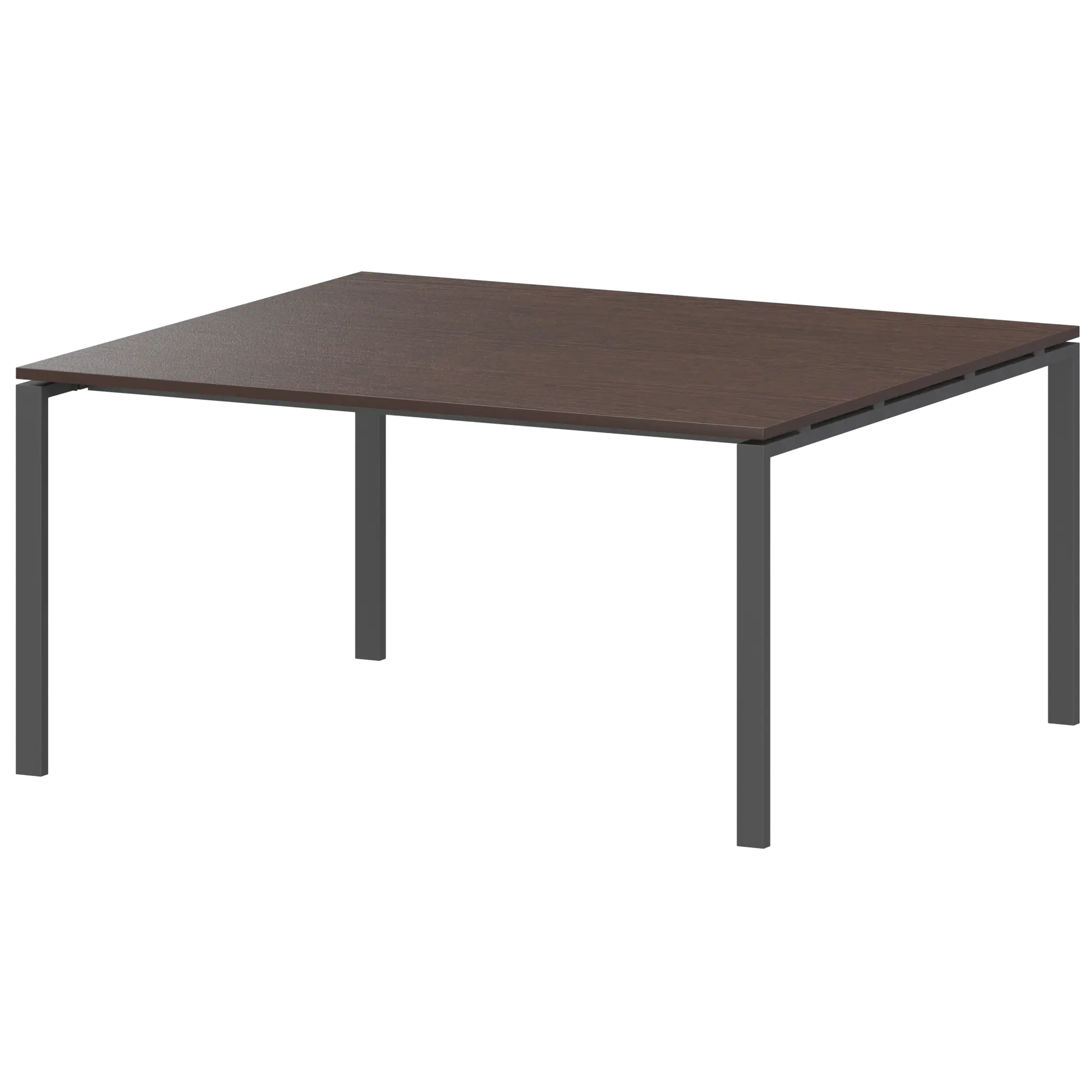 Стол переговорный на металлокаркасе Арго-М АМП-003.123 Дуб венге/Антрацит