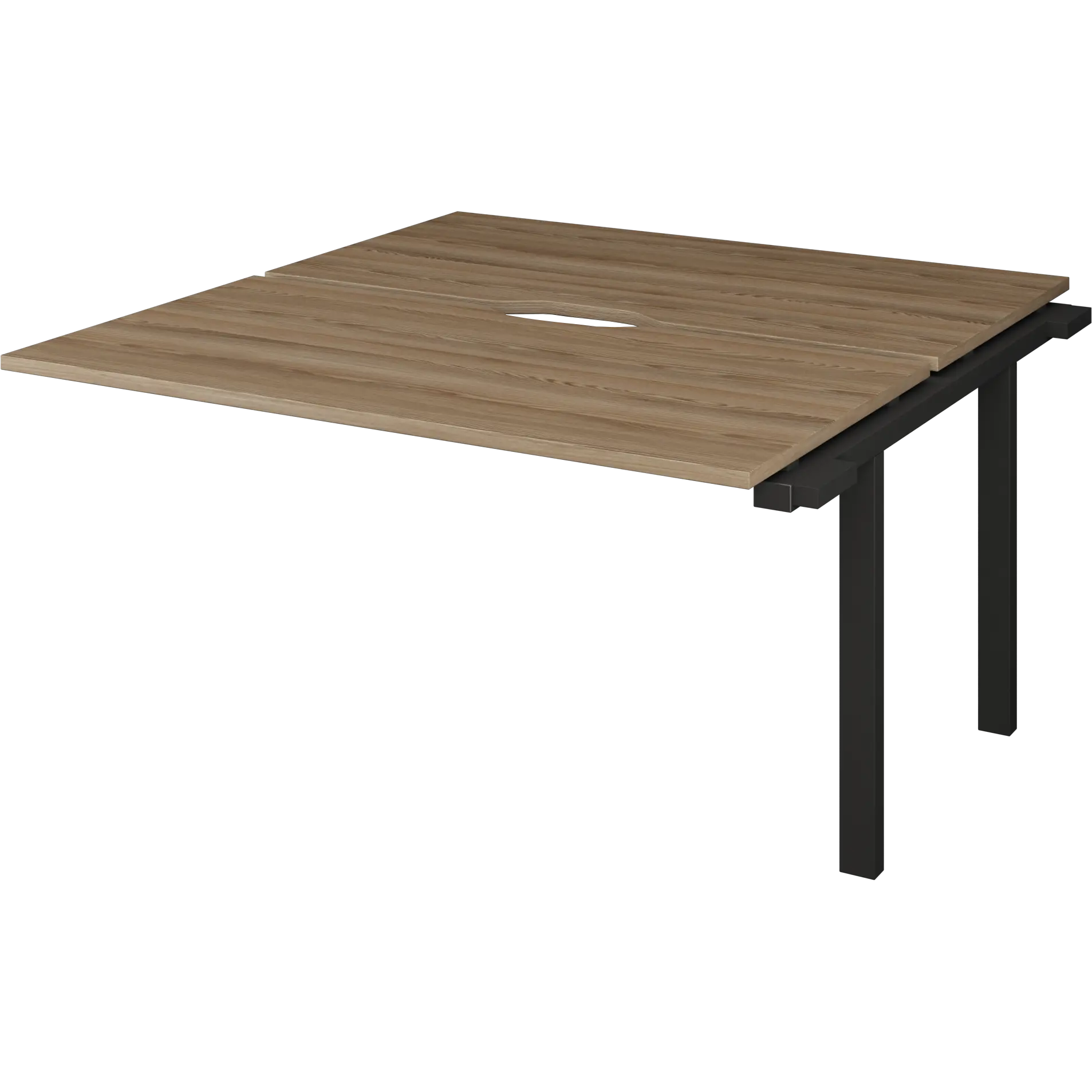 Модуль двойной на металлокаркасе Аргентум-МП НТМП.ПО.Б2-140Э Дуб сафари/Антрацит