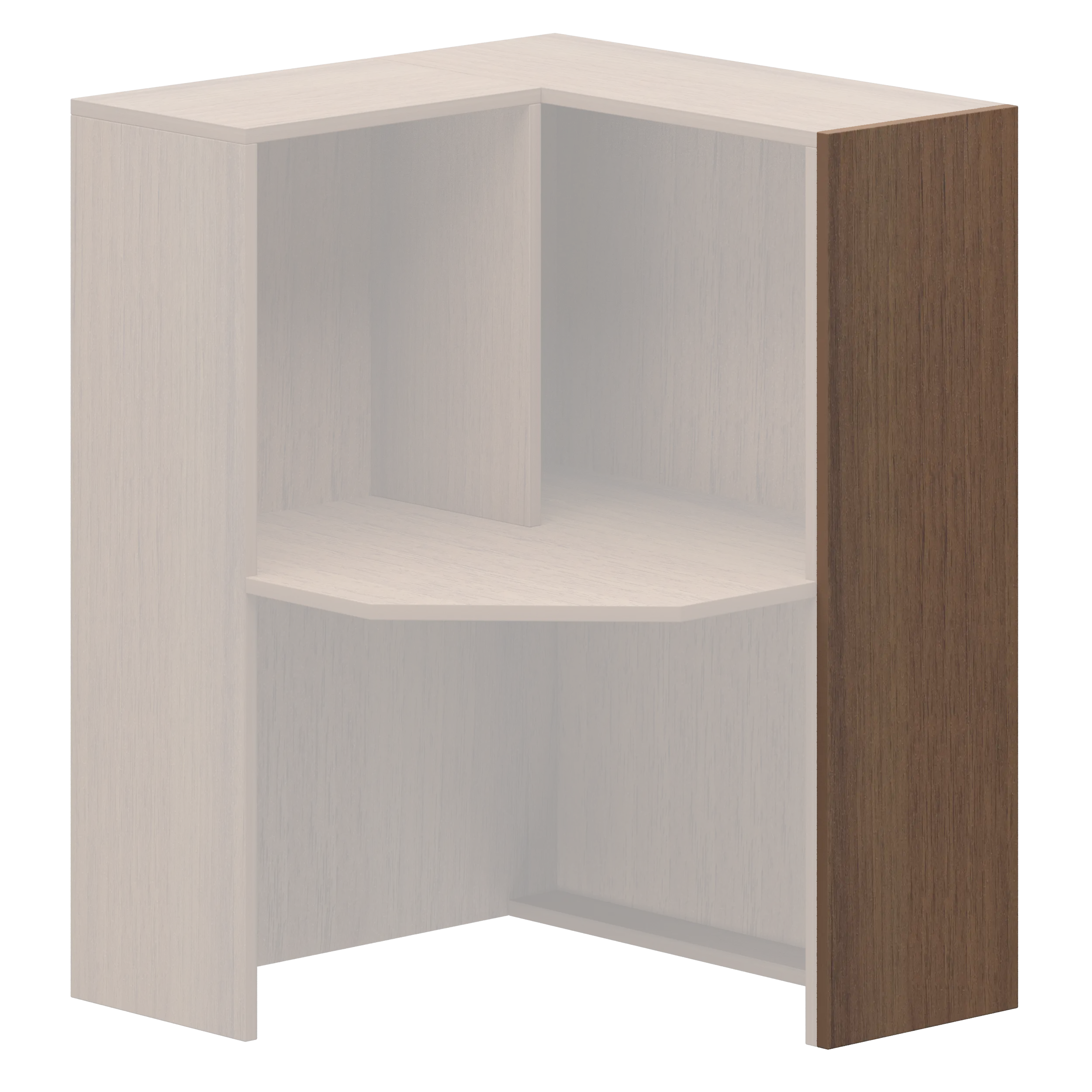 Панель декоративная Ресепшн А-559 Орех