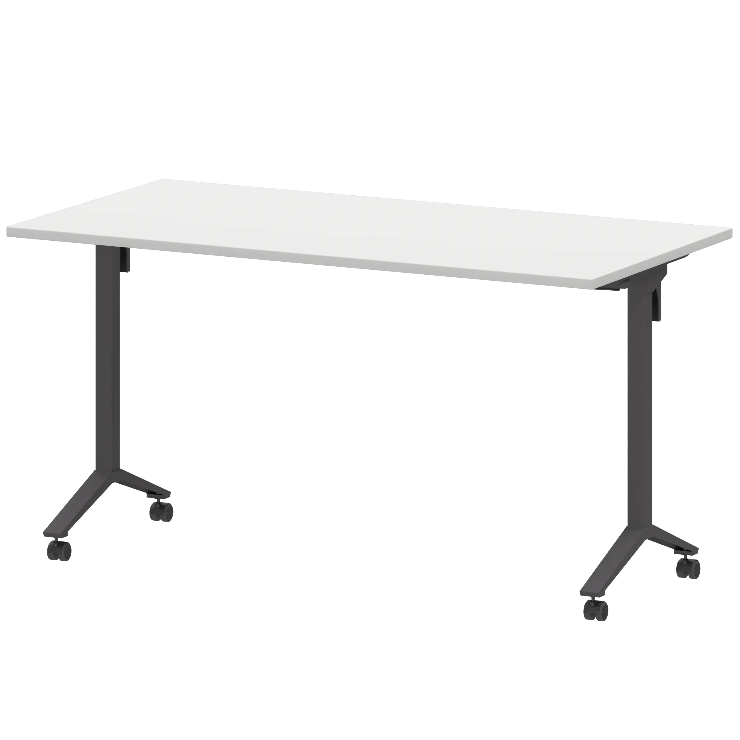 Стол мобильный складной Моби МБ22-140.70 Белый/Антрацит