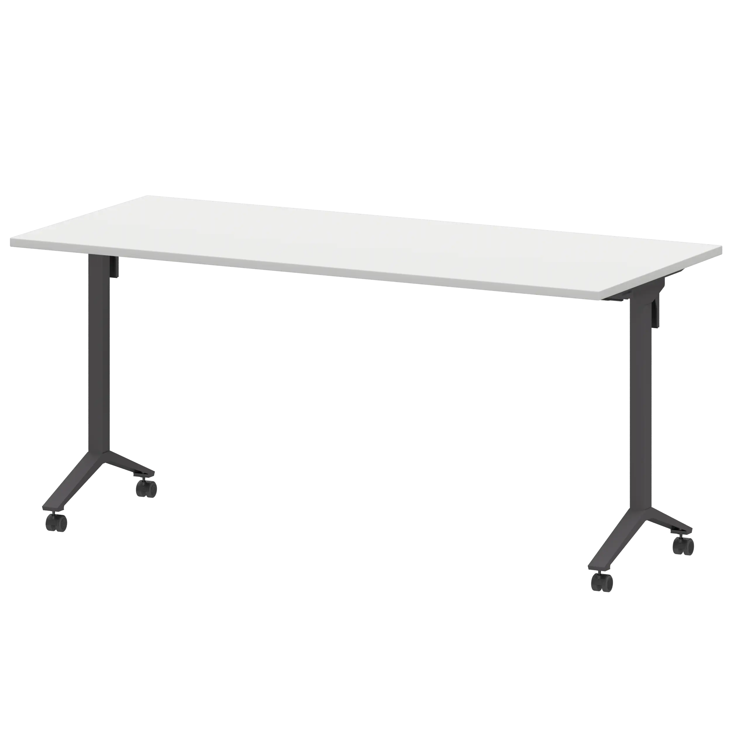 Стол мобильный складной Моби МБ22-160.70 Белый/Антрацит