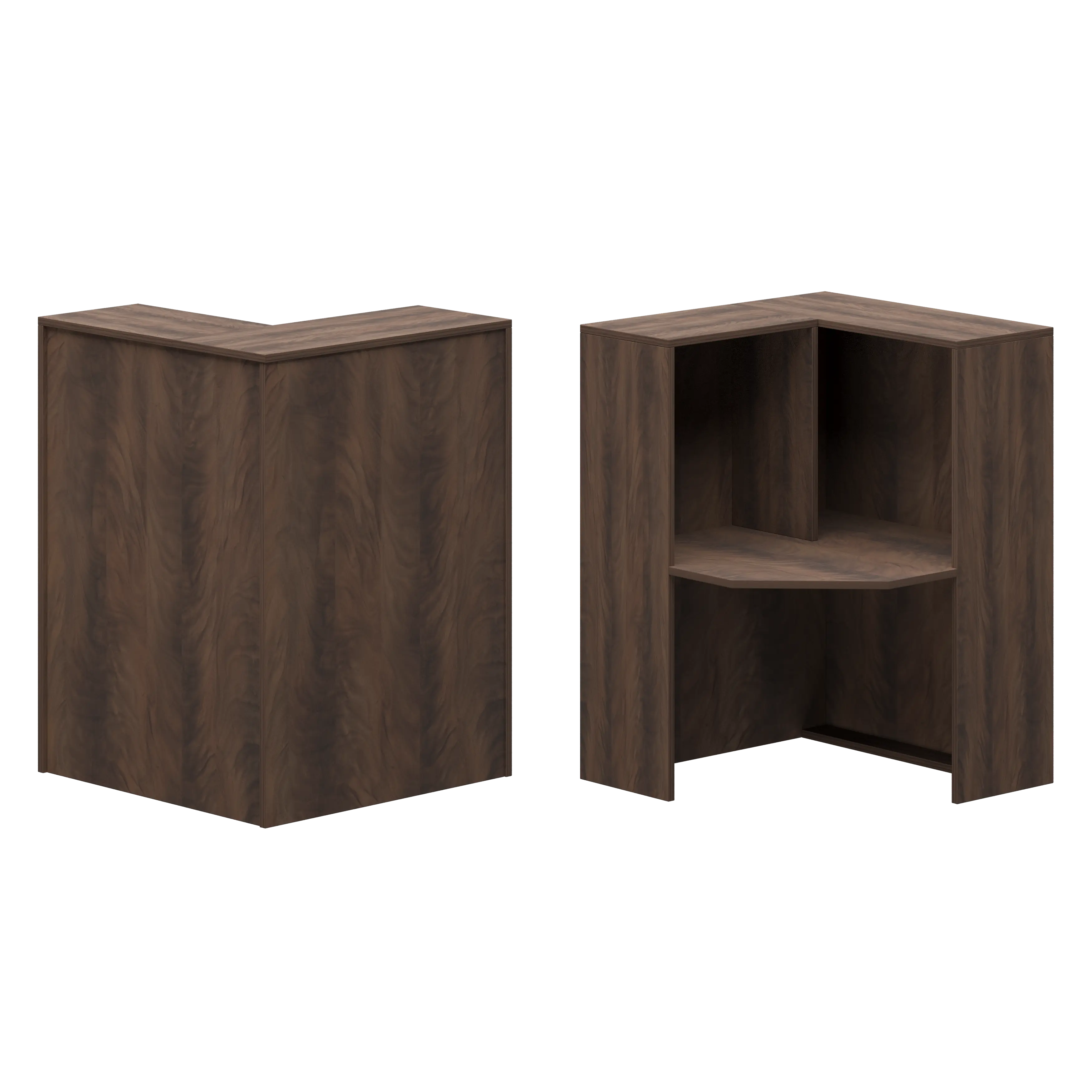 Стойка угловая левая Ресепшн А-555 Лагос