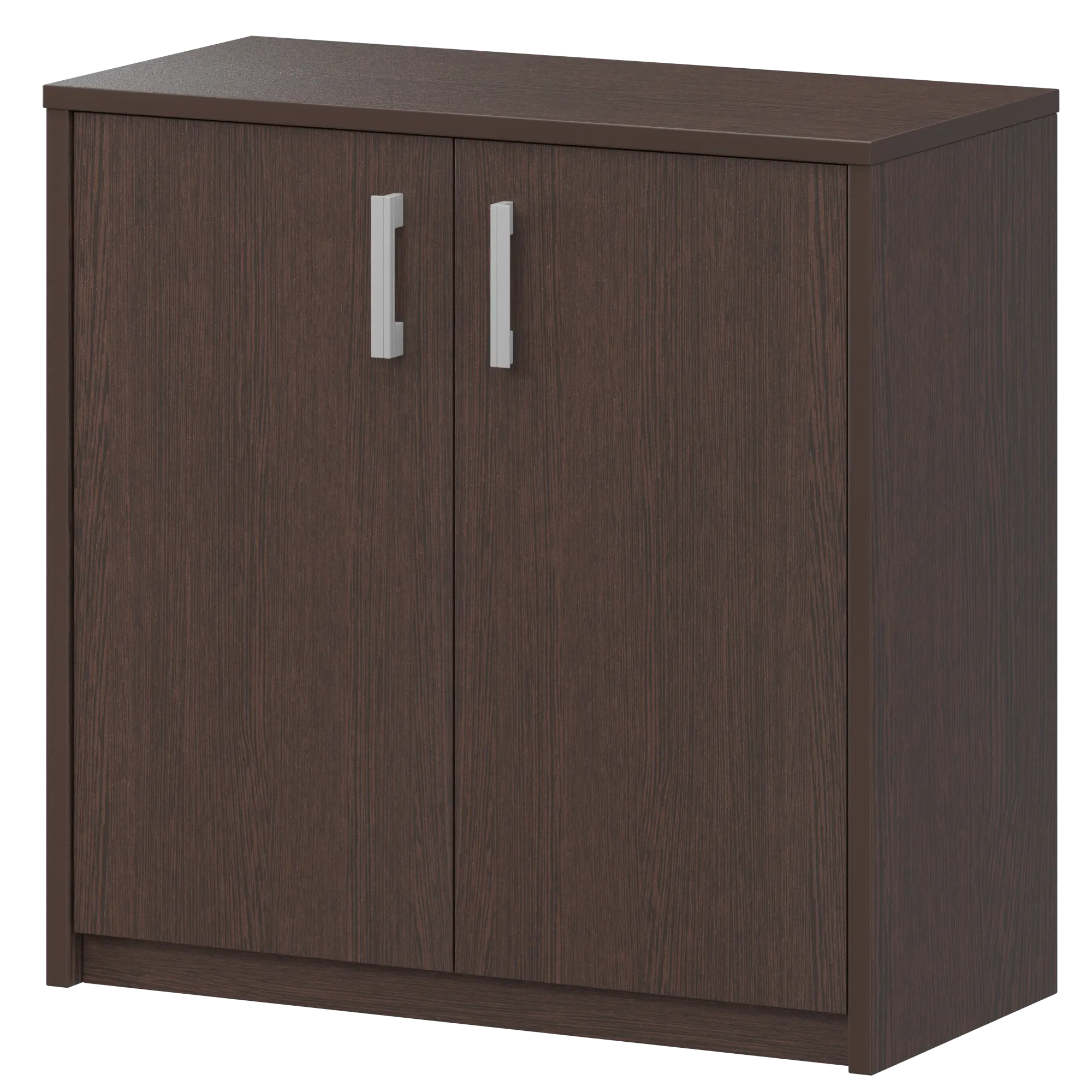 Стеллаж низкий закрытый Арго А-302/А-602 Дуб венге