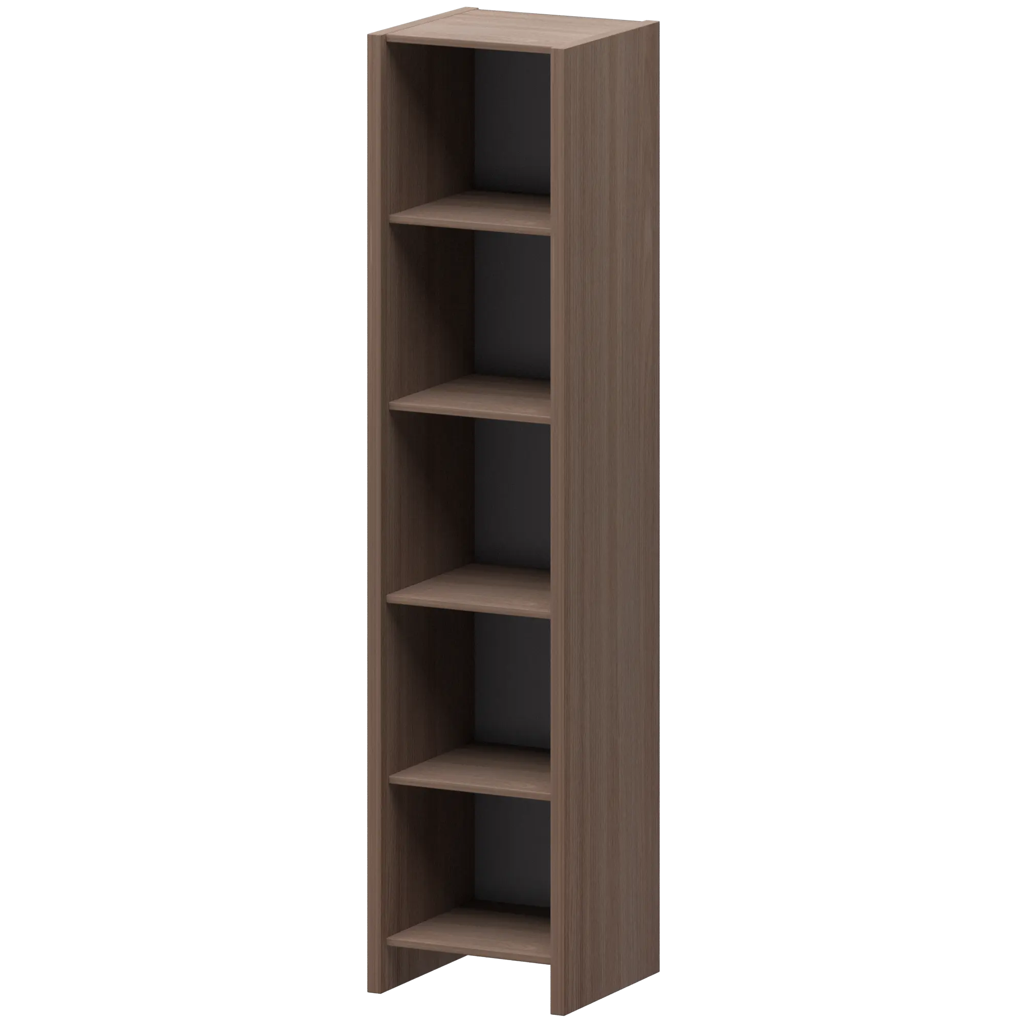 Стеллаж узкий Акцент КТ-41.38 Темный шимо