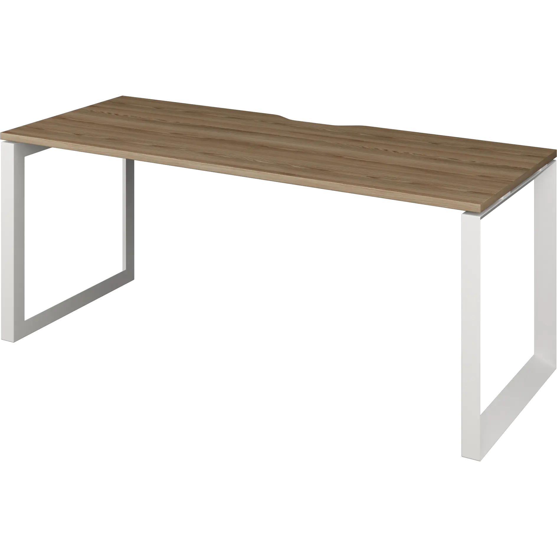 Стол на металлокаркасе Аргентум-МП НТМП.О-200 Дуб сафари/Белый