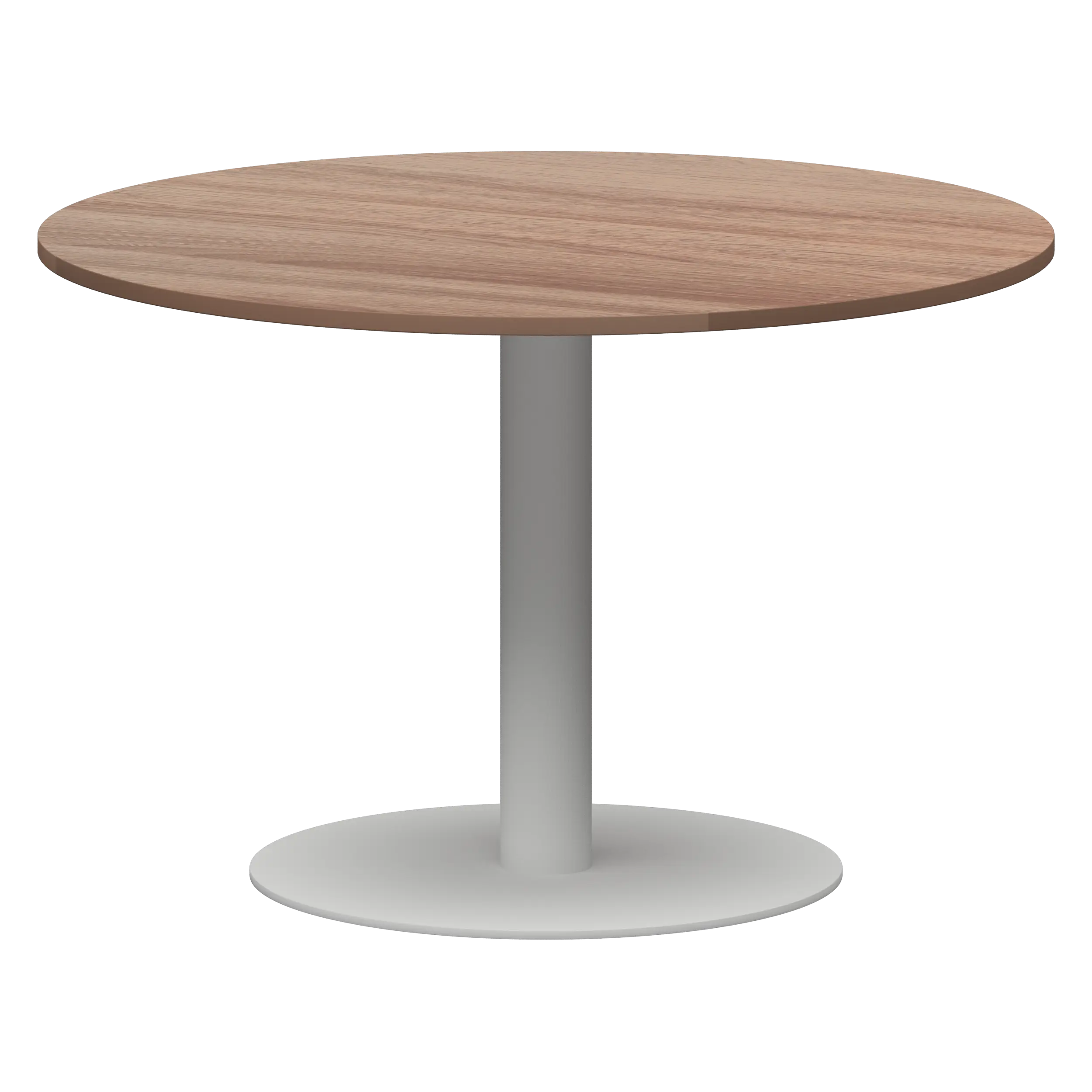 Стол круглый Арго-М АМ-Д120 Темный шимо/Белый