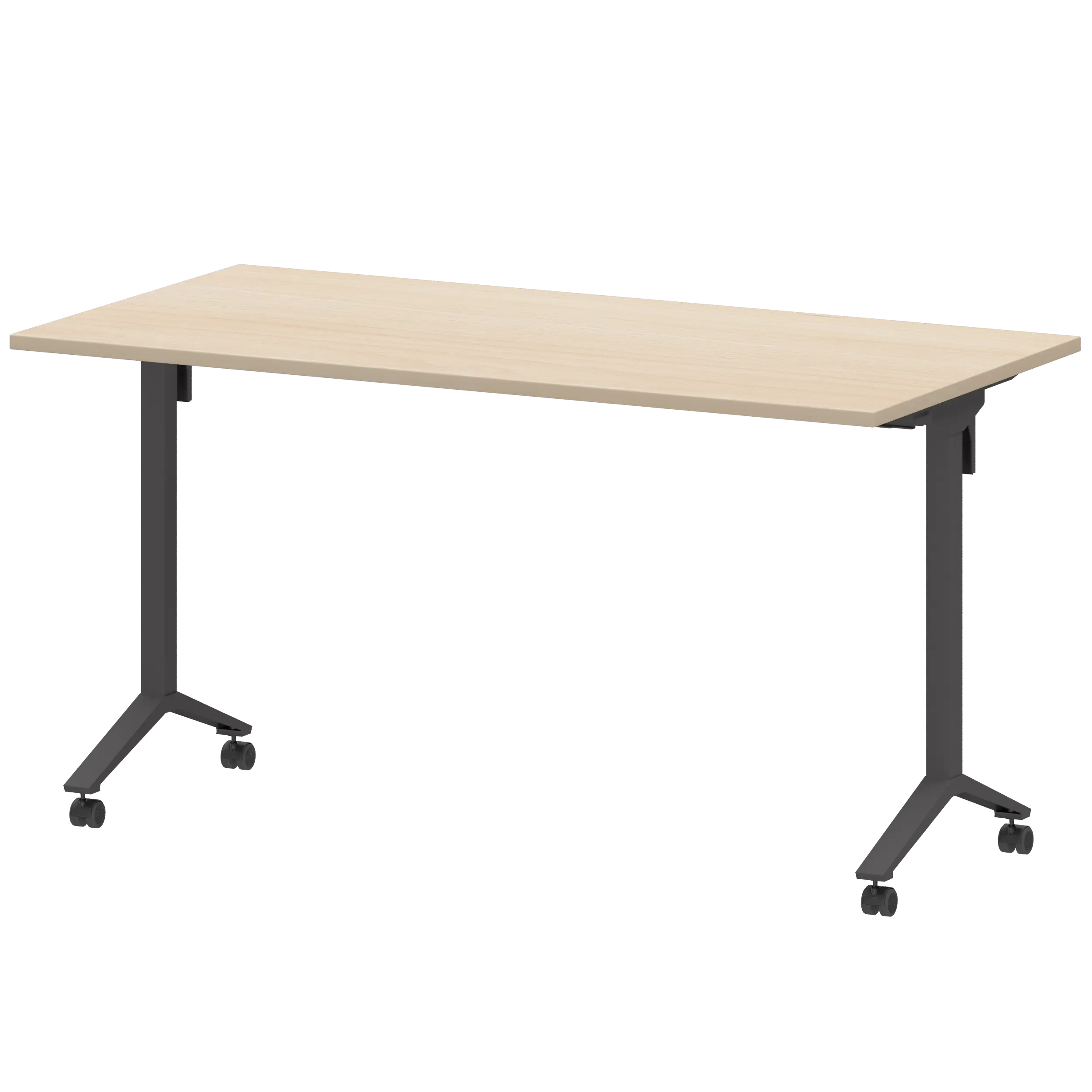 Стол мобильный складной Моби МБ22-140.70 Бук/Антрацит