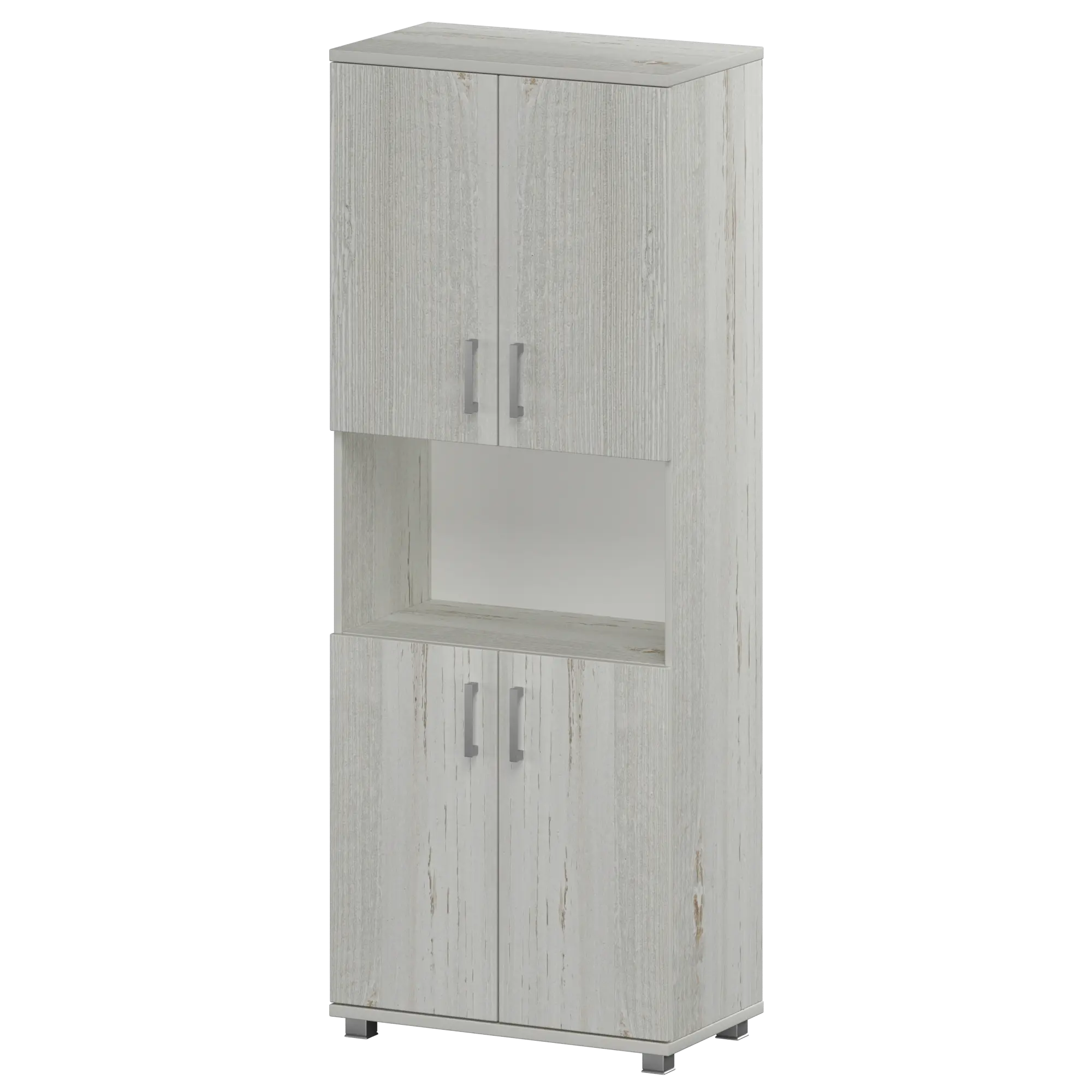 Стеллаж высокий полузакрытый Аргентум "НТ-580;НТ-600.2;НТ-600.2" Сосна винтер