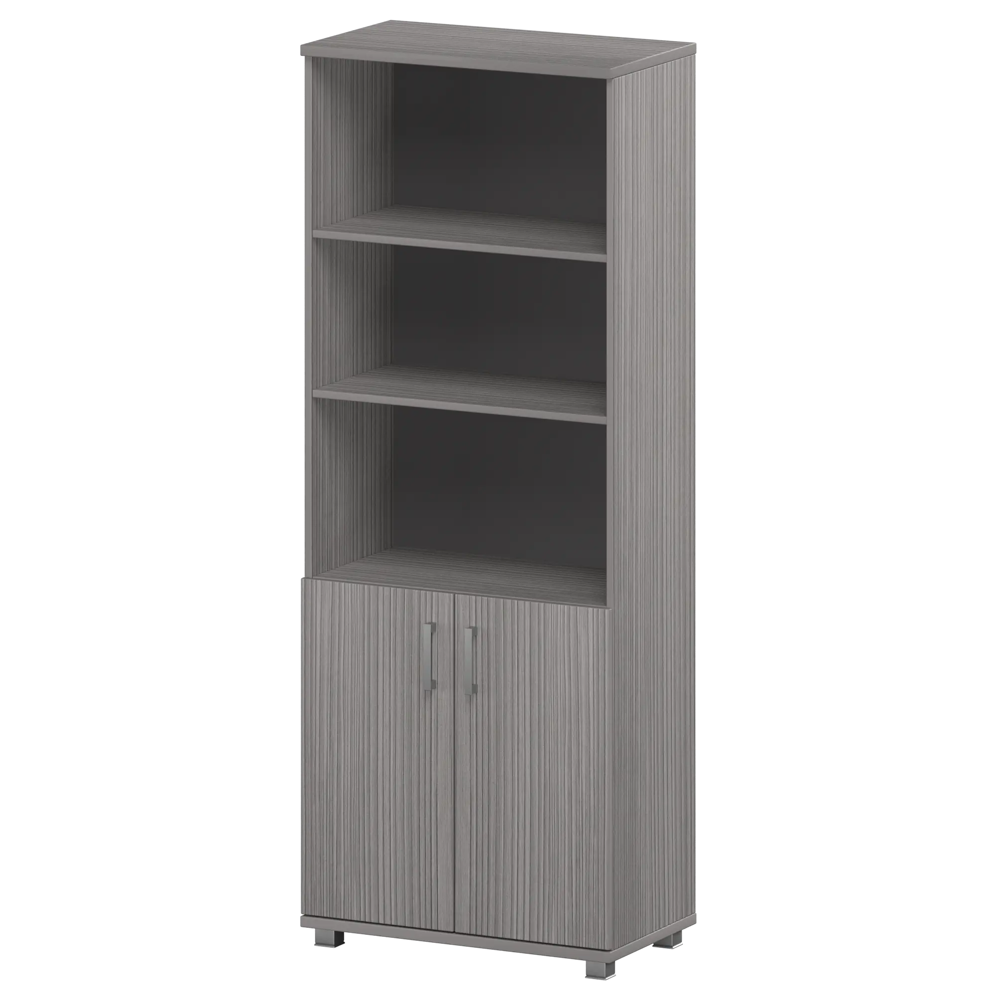 Стеллаж высокий полузакрытый Аргентум "НТ-580;НТ-600.2" Лиственница