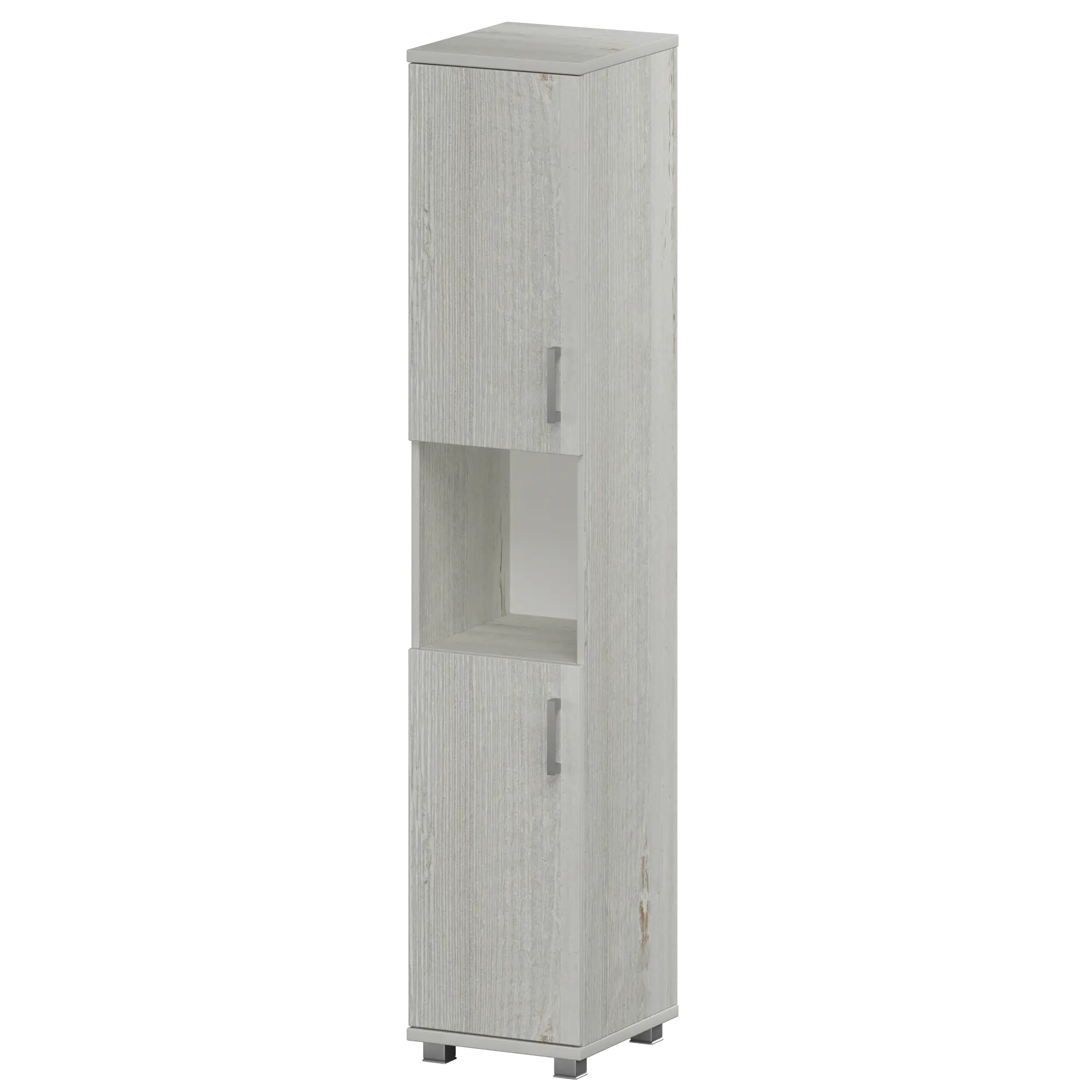 Стеллаж высокий узкий полузакрытый Аргентум "НТ-540;НТ-600;НТ-600" Сосна винтер