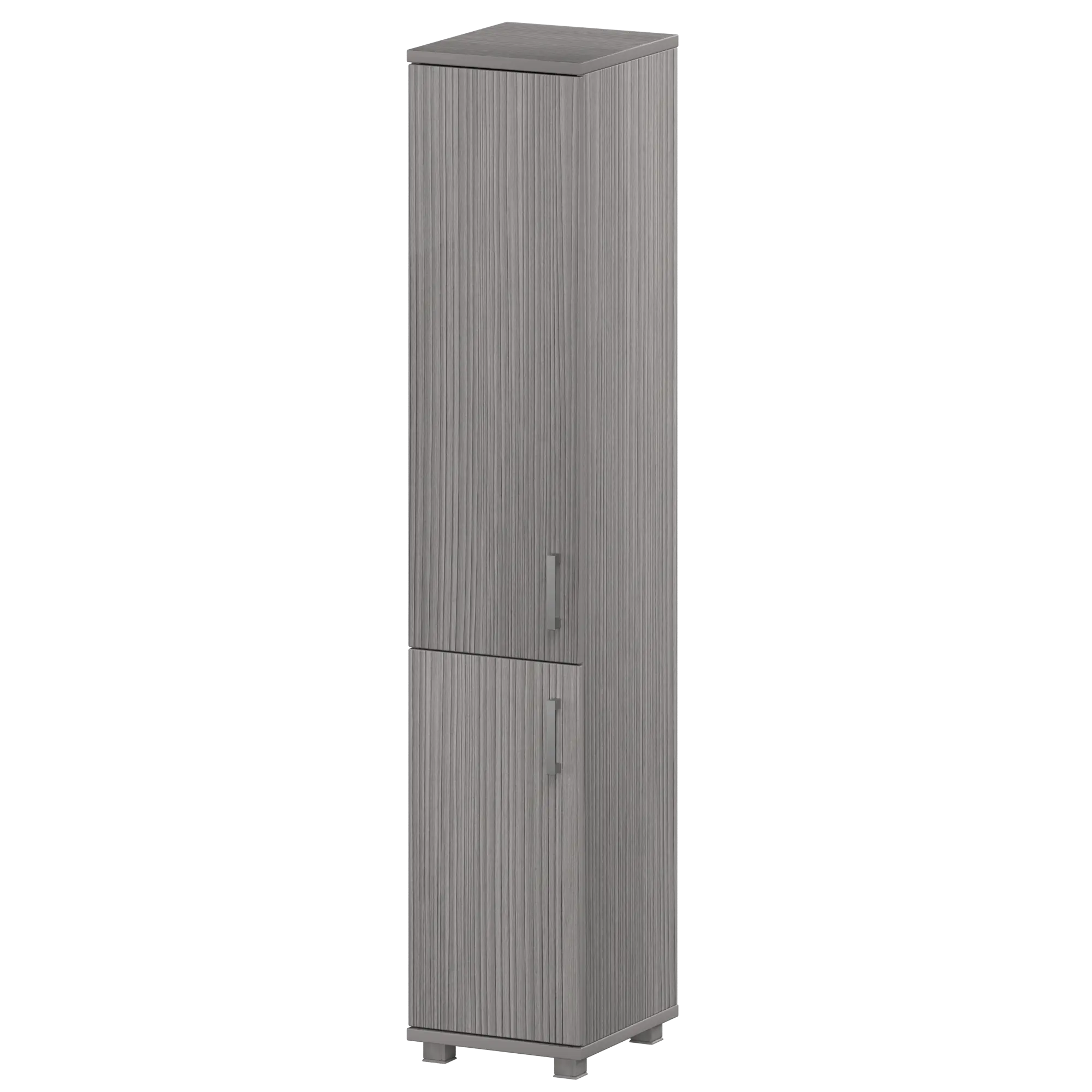 Стеллаж высокий узкий закрытый Аргентум "НТ-540;НТ-600;НТ-601" Лиственница