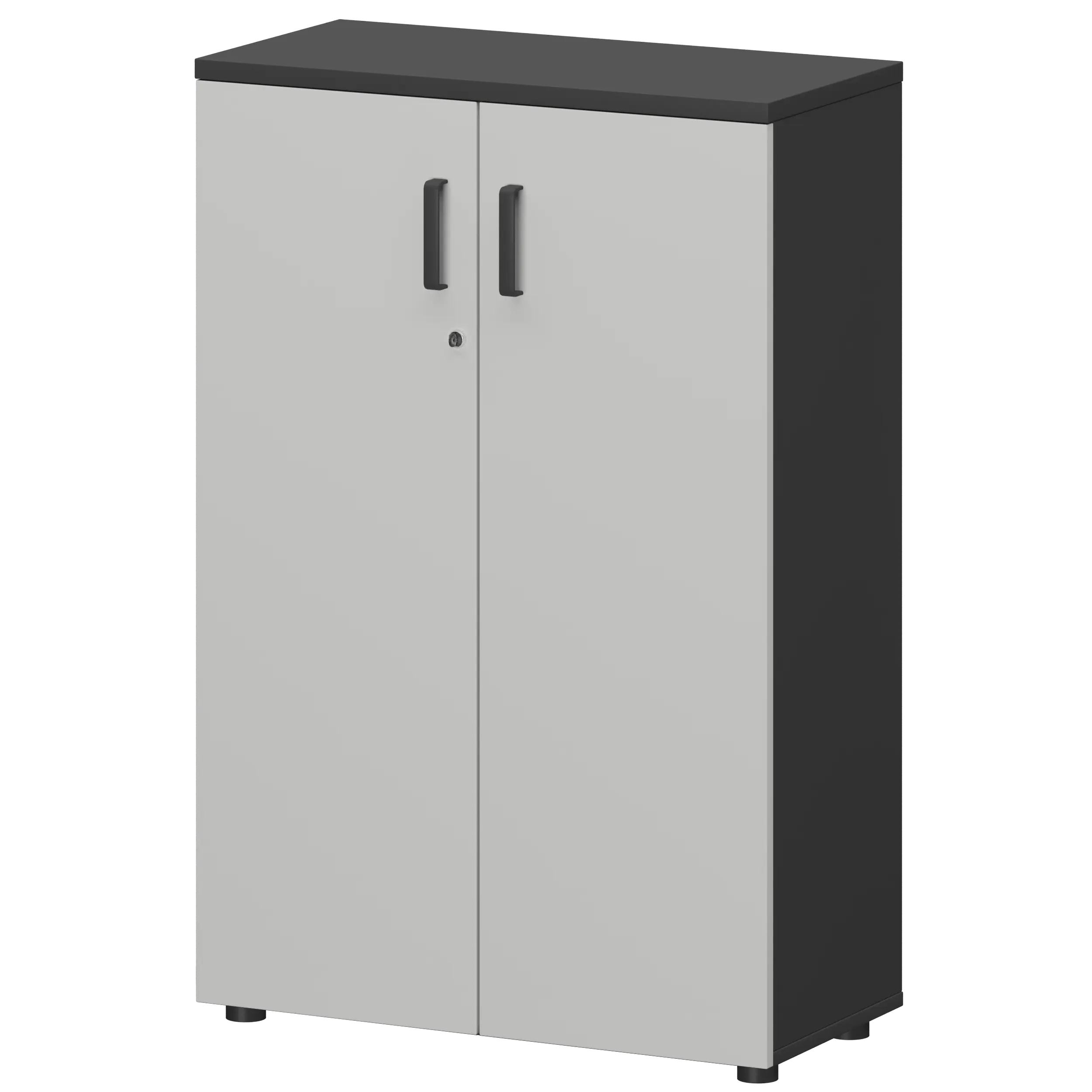 Шкаф Смарт СМШ-38Д Тип1 Графит/Белый