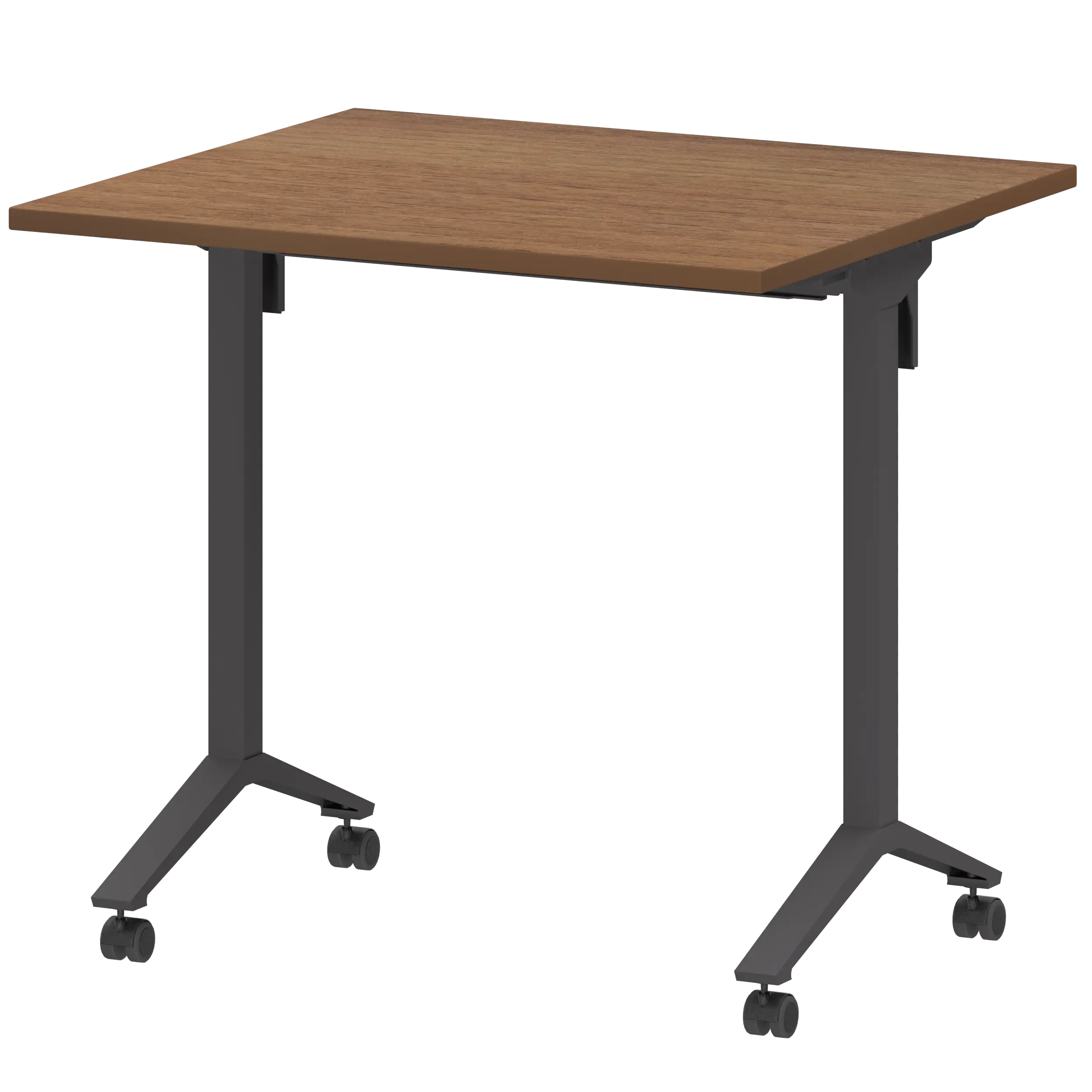 Стол мобильный складной Моби МБ22-80.70 Орех/Антрацит