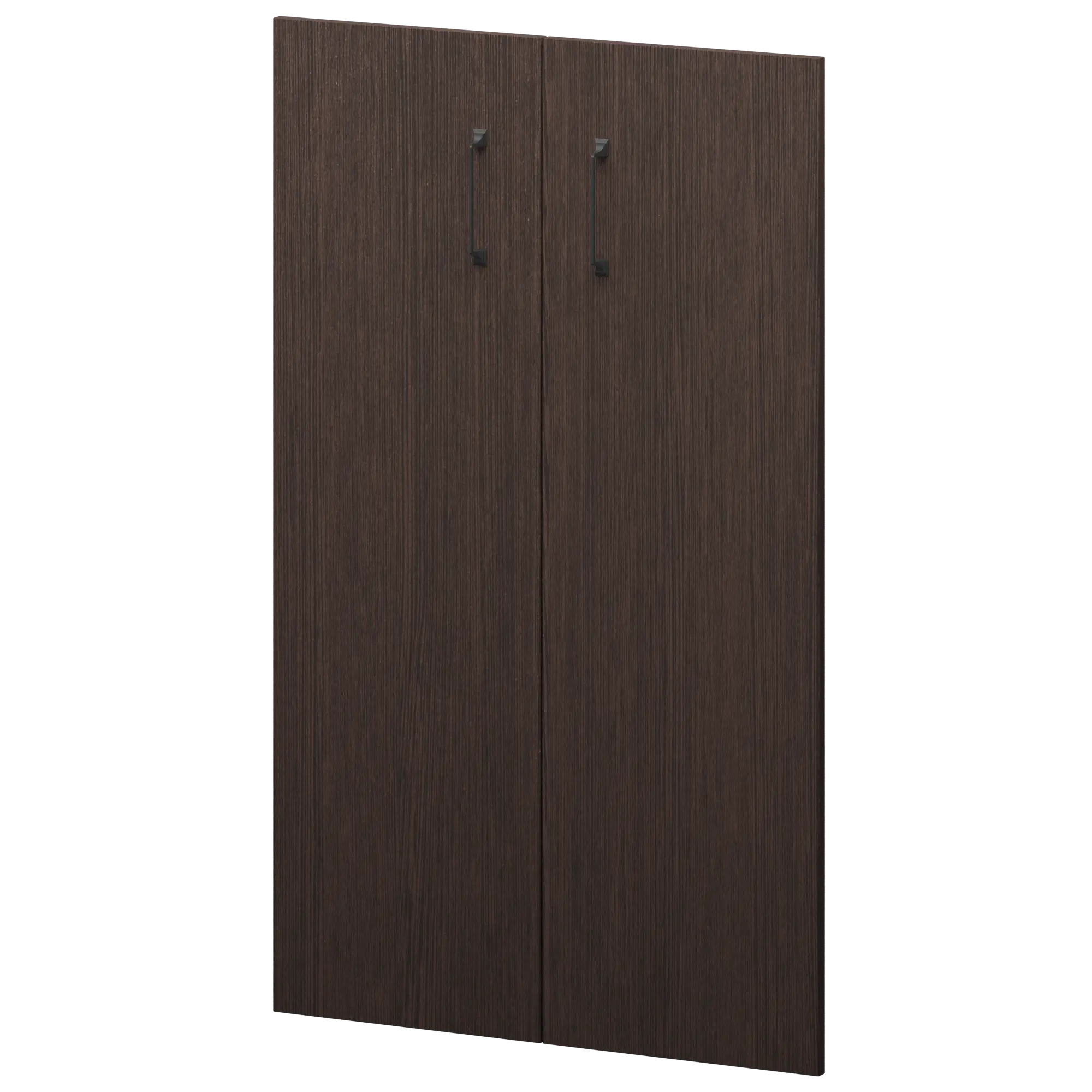 Двери из ЛДСП к широким стеллажам Приоритет К-977.Ф Дуб венге