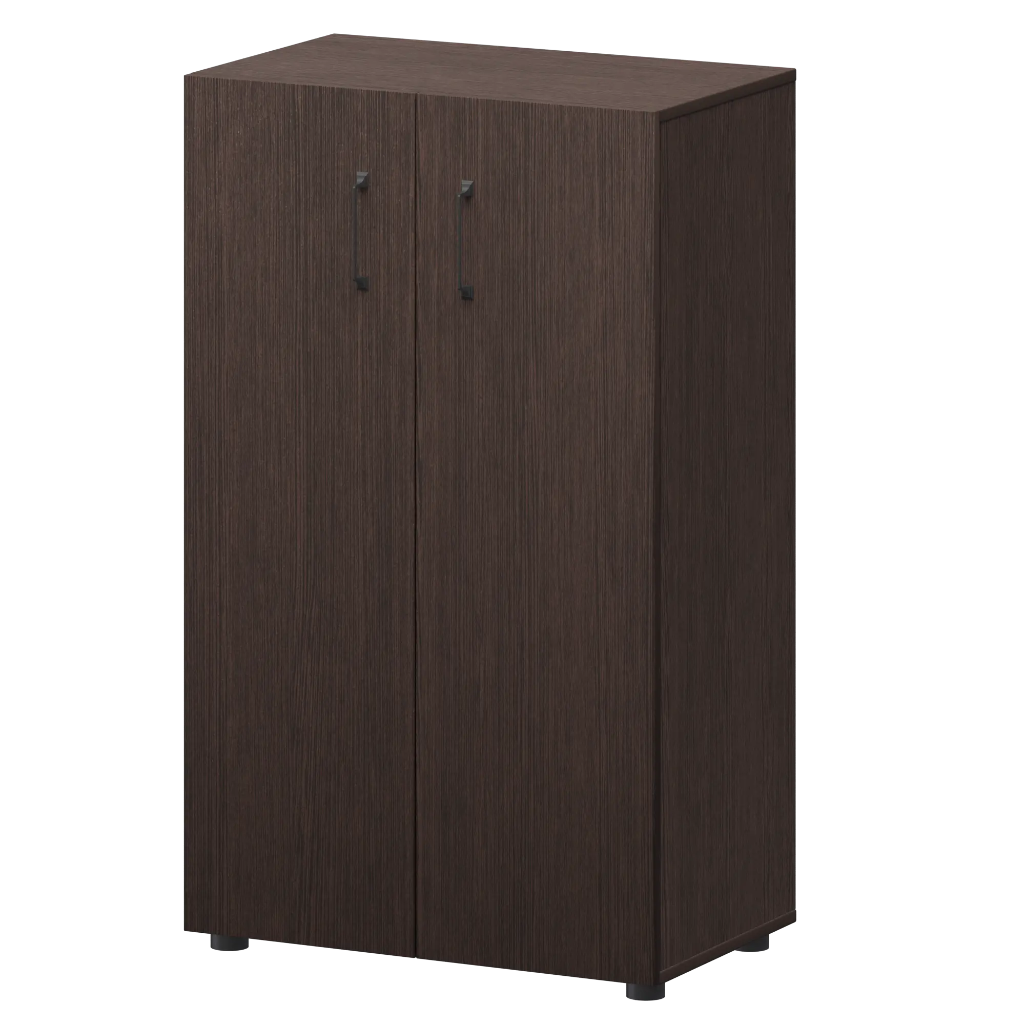 Стеллаж средний закрытый Приоритет К-933,К-943,КФ-942 Дуб венге