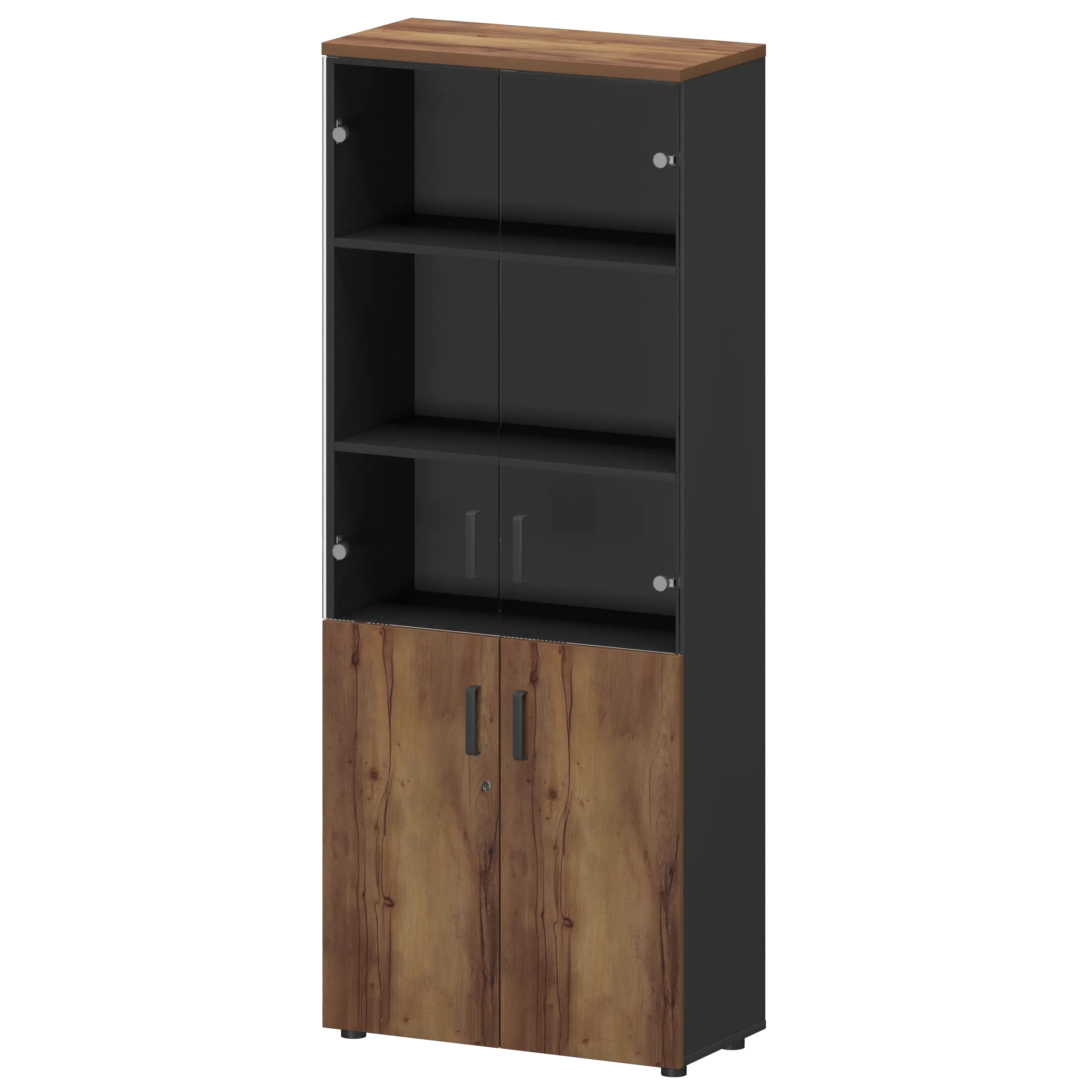 Шкаф Смарт СМШ-58ДС Тип2 Графит/Таксония