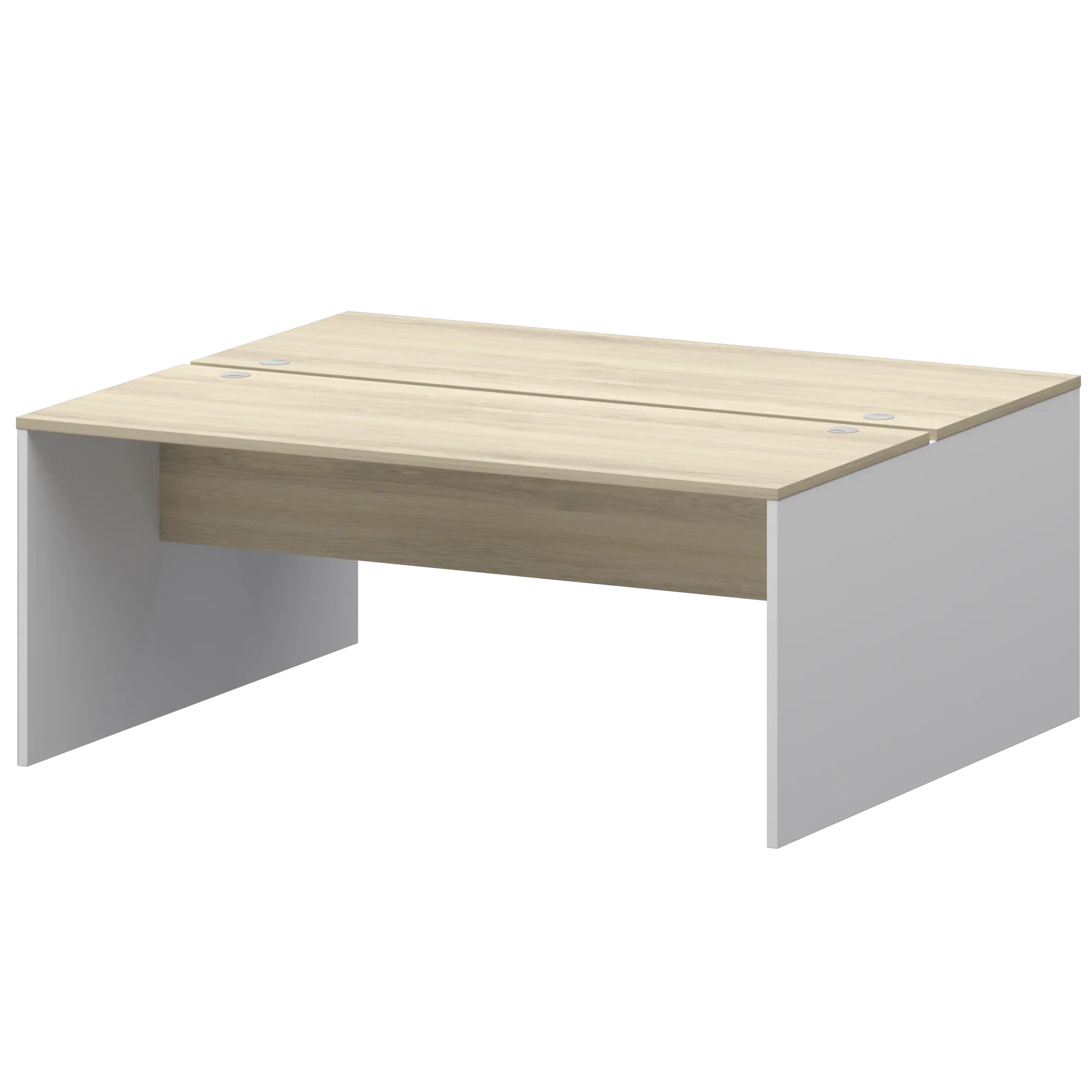 Бенч двойной Тип1 Смарт СМСР25-2.18.73 Белый/Кронберг