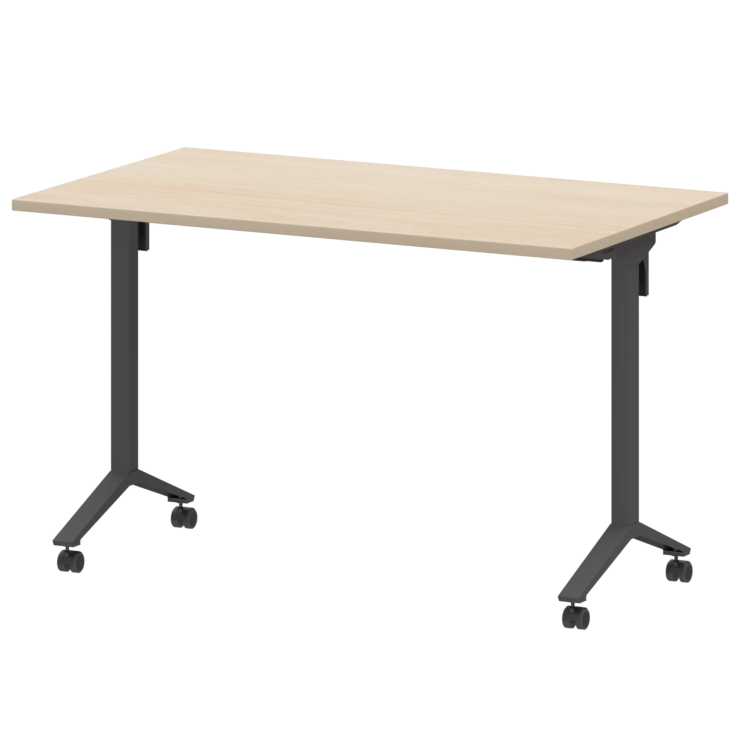 Стол мобильный складной Моби МБ22-120.70 Бук/Антрацит