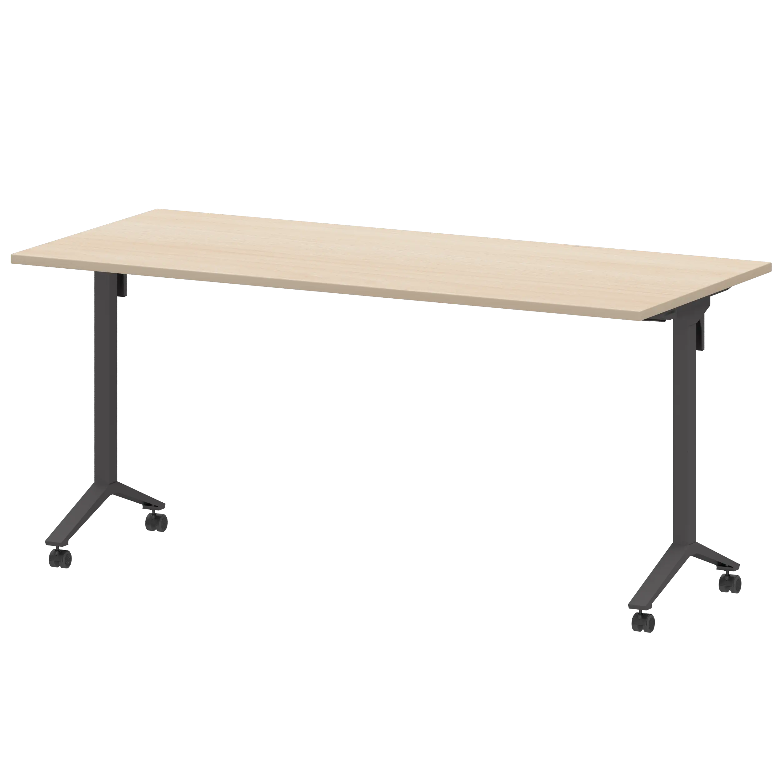 Стол мобильный складной Моби МБ22-160.70 Бук/Антрацит