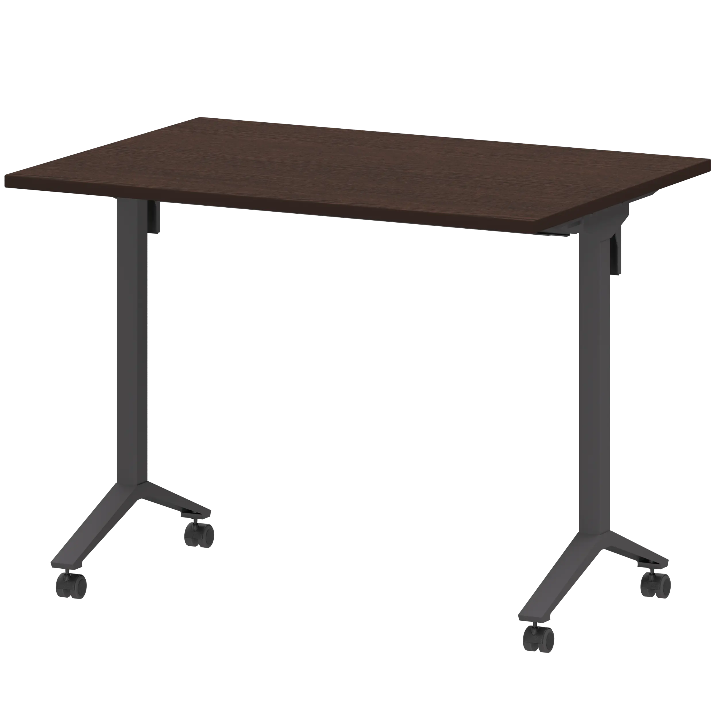 Стол мобильный складной Моби МБ22-100.70 Дуб венге/Антрацит