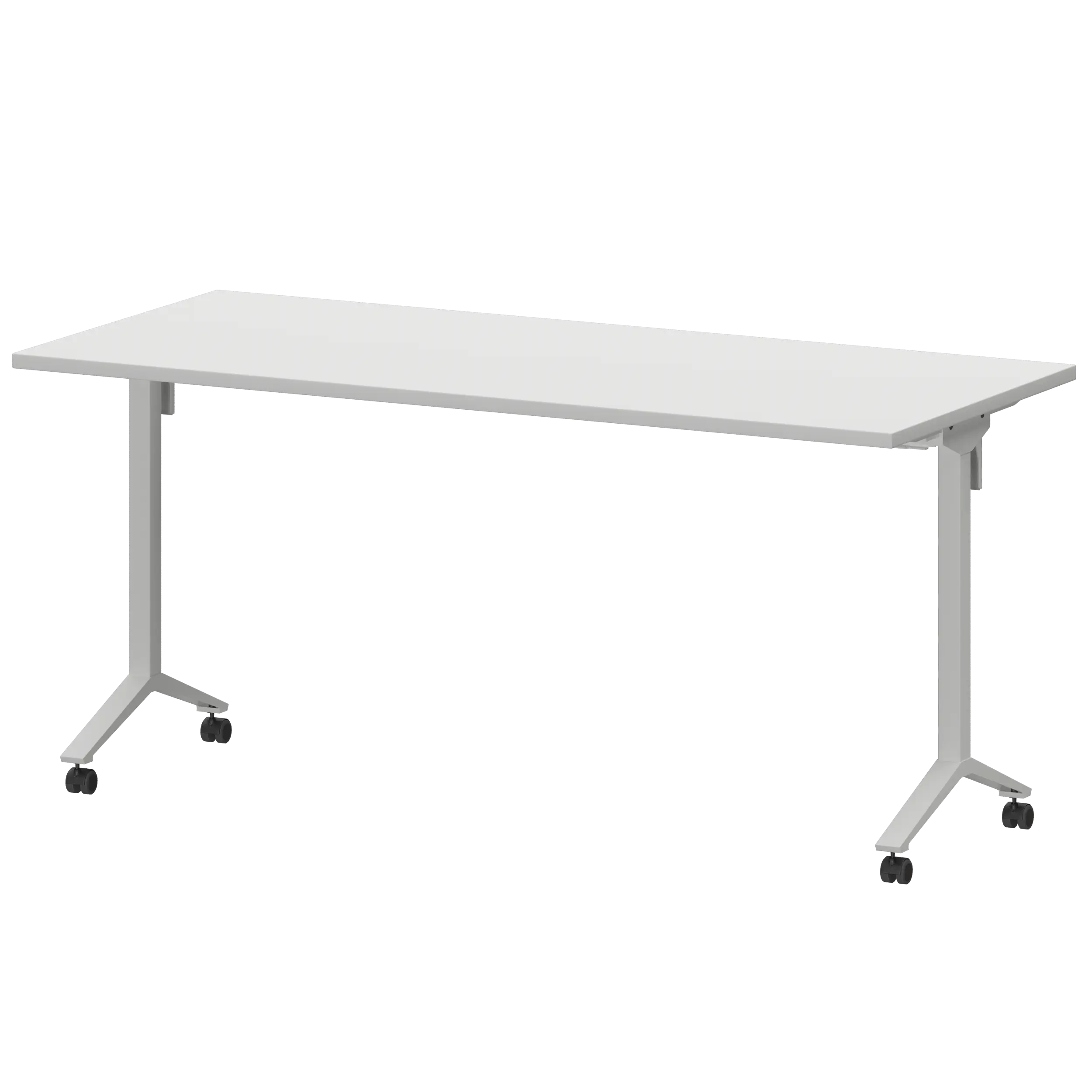 Стол мобильный складной Моби МБ25-160.70 Белый/Белый