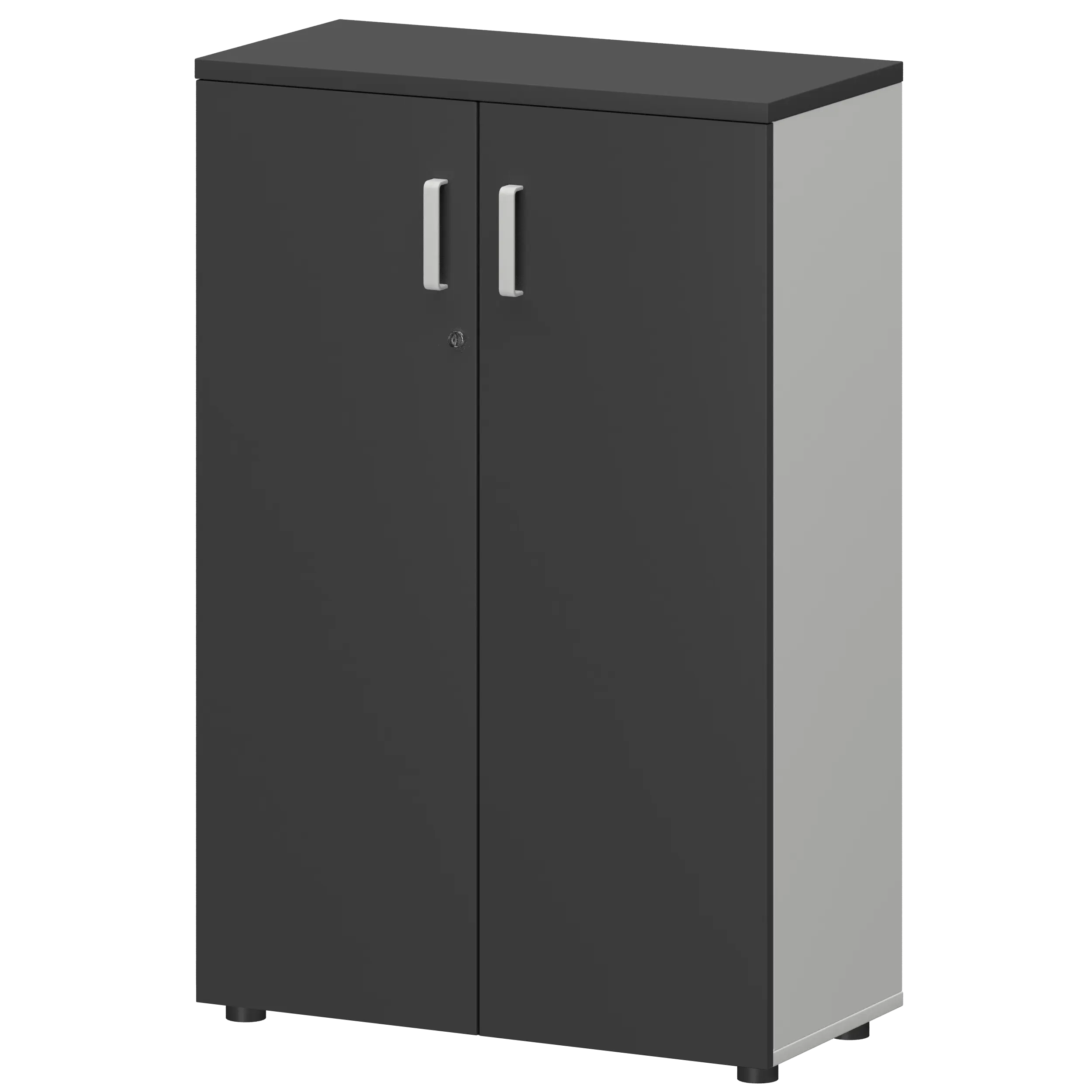 Шкаф Смарт СМШ-38Д Тип2 Белый/Графит